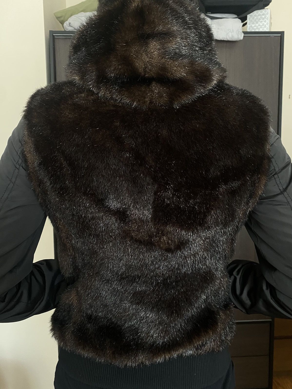 Other Miss Sixty Faux Fur Jacket With Detachable Hoodie Size US S / EU 44-46 / 1 - 3 Thumbnail