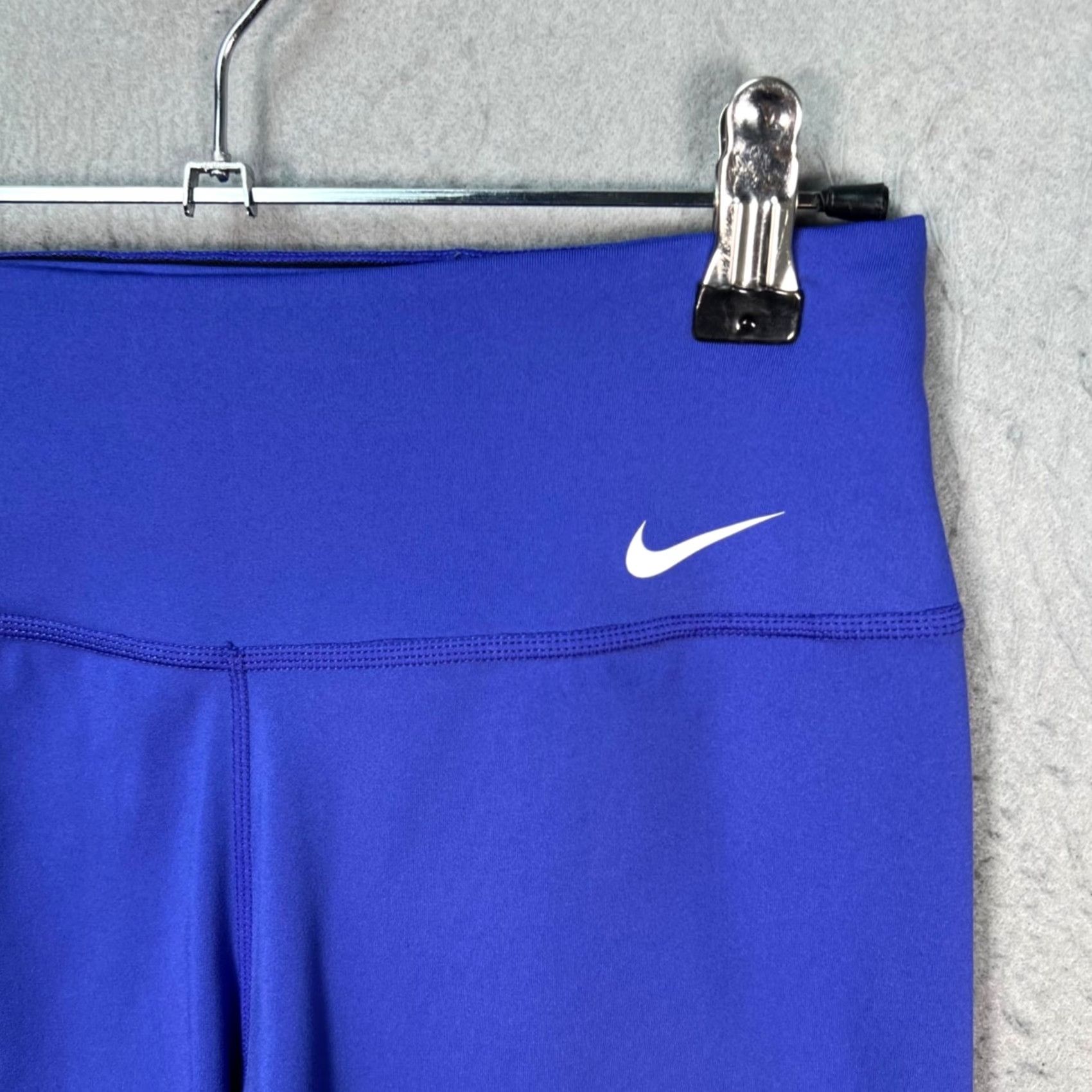Nike Nike Dri-Fit Womens Shorts Size Small Blue Athletic Running Yoga ShortS Size 28" / US 6 / IT 42 - 5 Thumbnail