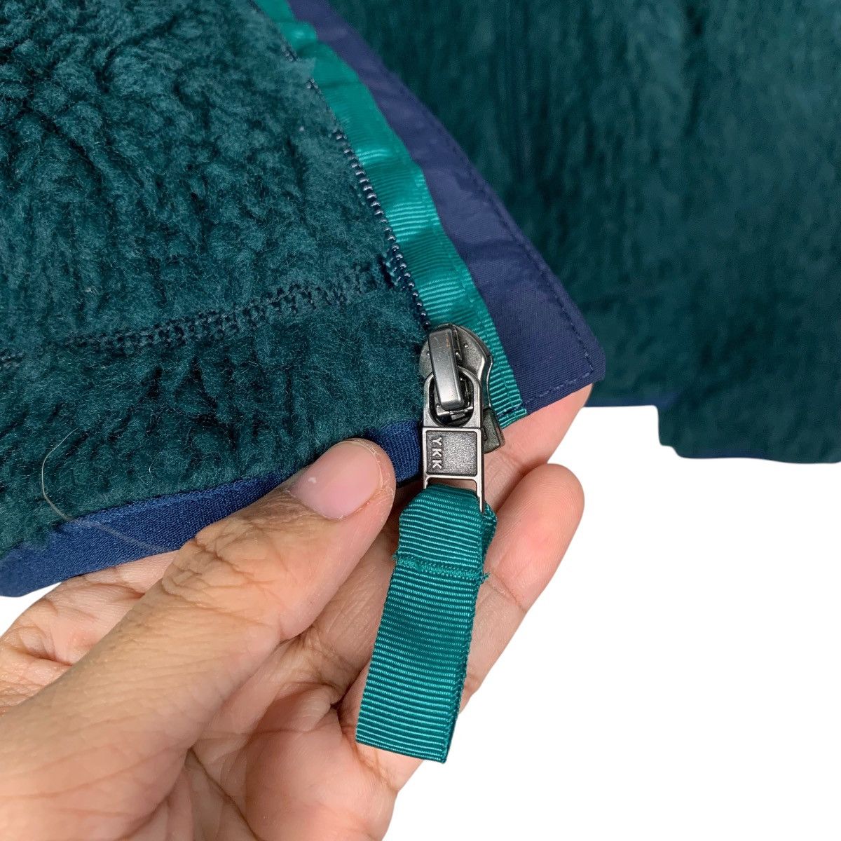 Patagonia PATAGONIA Deep Pile Turtleneck Green Fleece Jacket 2465-C111 Size US S / EU 44-46 / 1 - 12 Thumbnail