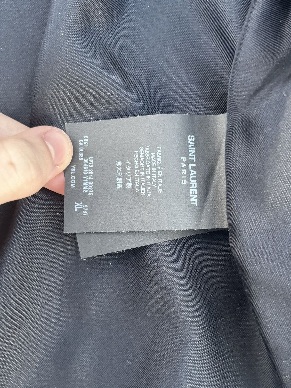 Saint Laurent Paris Saint Laurent by Hedi Slimane SS15 pistol gun cardigan Size US XL / EU 56 / 4 - 9 Thumbnail