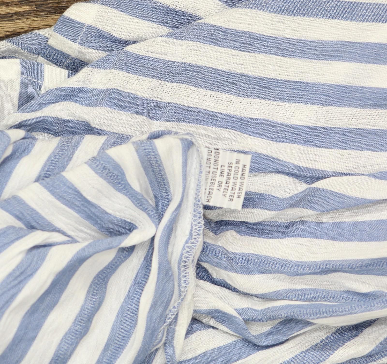 Other Nwt Raviya Size Tunic Shirt Swim Cover-up Blue / White 1x Size ONE SIZE - 5 Thumbnail