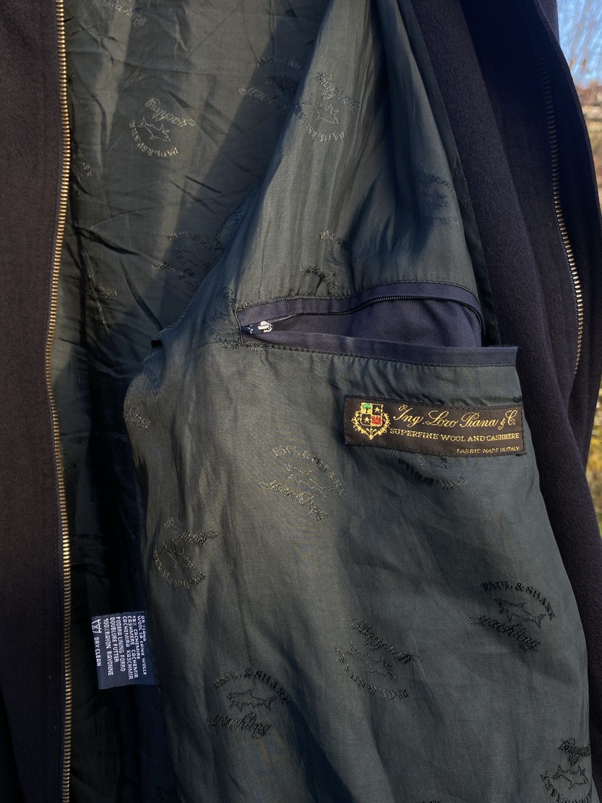 Paul & Shark paul & shark x loro piana wool cashmere jacket italy Size US XL / EU 56 / 4 - 4 Thumbnail