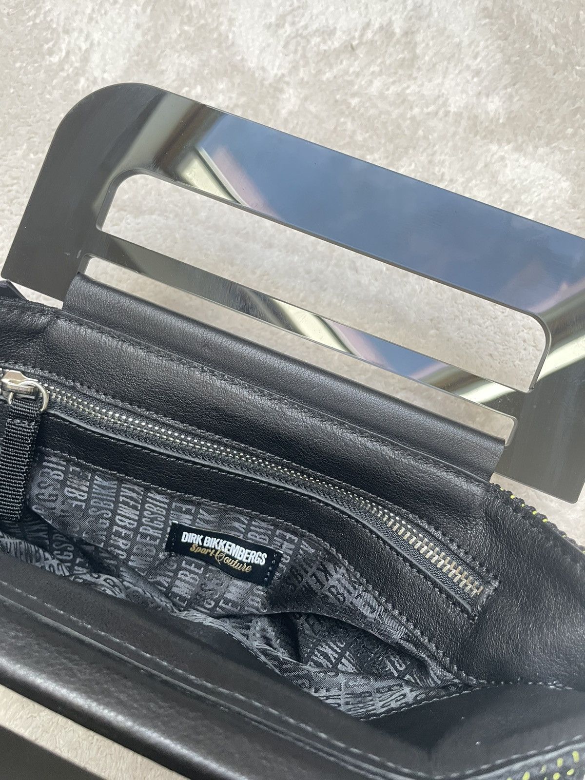 Dirk Bikkembergs 2000s Dirk Bikkembergs Sports Couture net bag Size ONE SIZE - 5 Thumbnail
