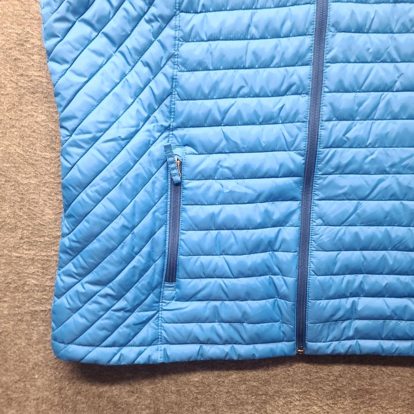 Vintage Duluth Vest Womens 2XL Quilted Puffer Zip Regular Fit Blue Nylon Vest Quilted Insulated Water Resistant Wind-Resistant 2XL Womens Size XXL / US 16-18 / IT 52-54 - 7 Thumbnail