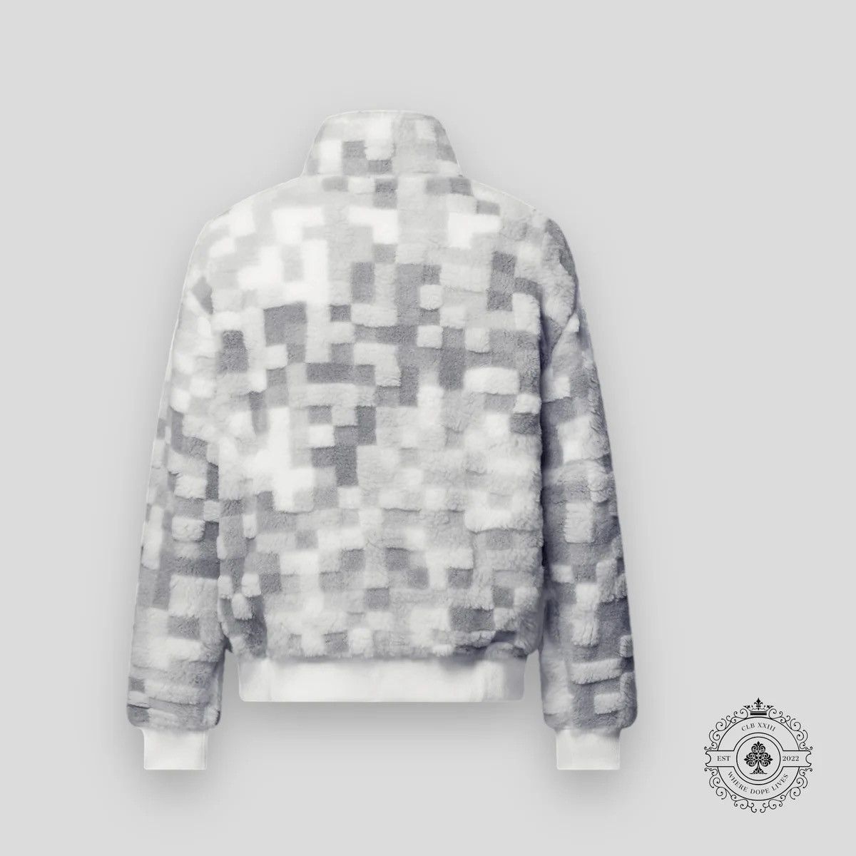 Louis Vuitton Louis Vuitton Grey Damoflage Blouson Size US XL / EU 56 / 4 - 2 Thumbnail