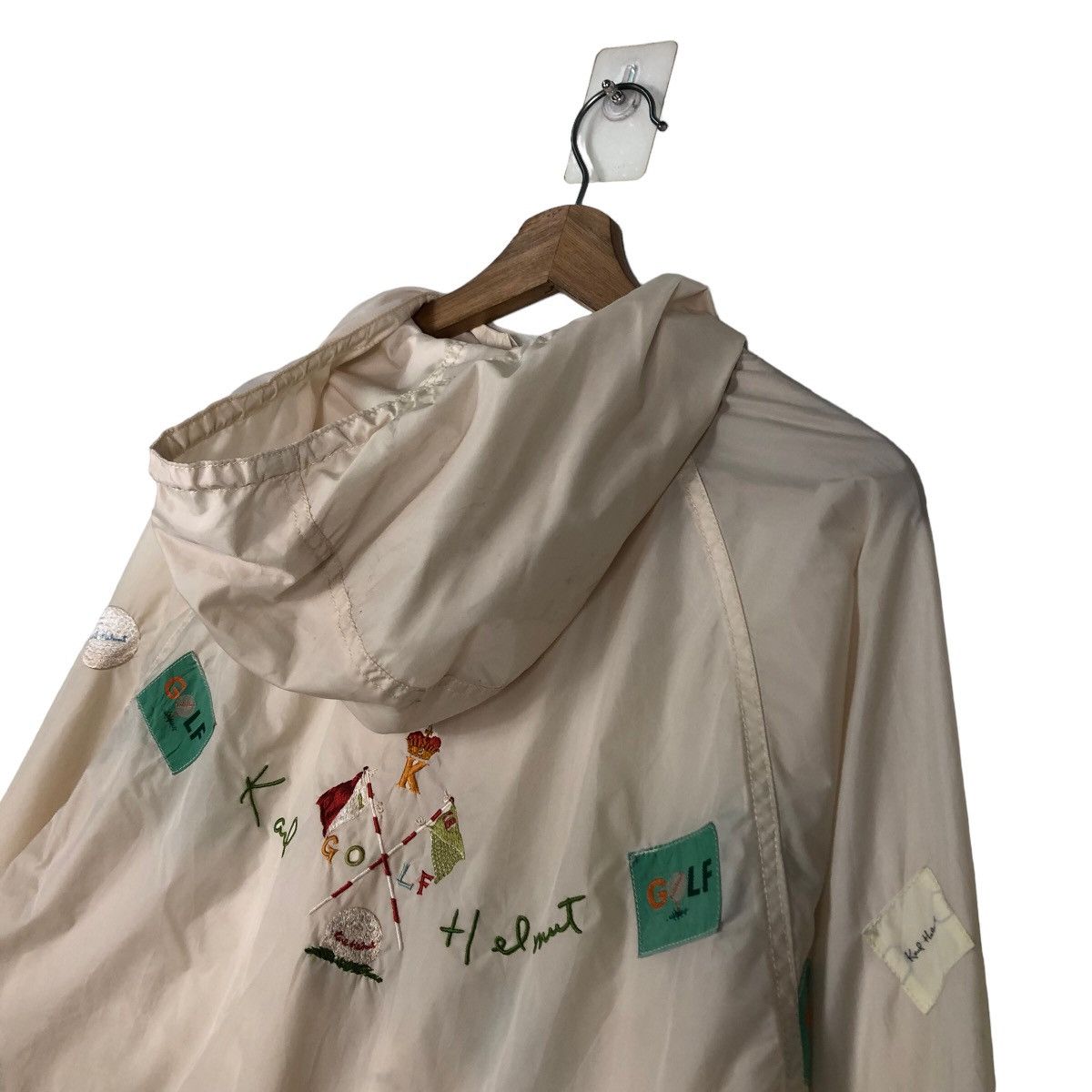 Japanese Brand Vintage Anorak Hunting Jacket Karl Helmut Patch Work Design Size US L / EU 52-54 / 3 - 10 Thumbnail