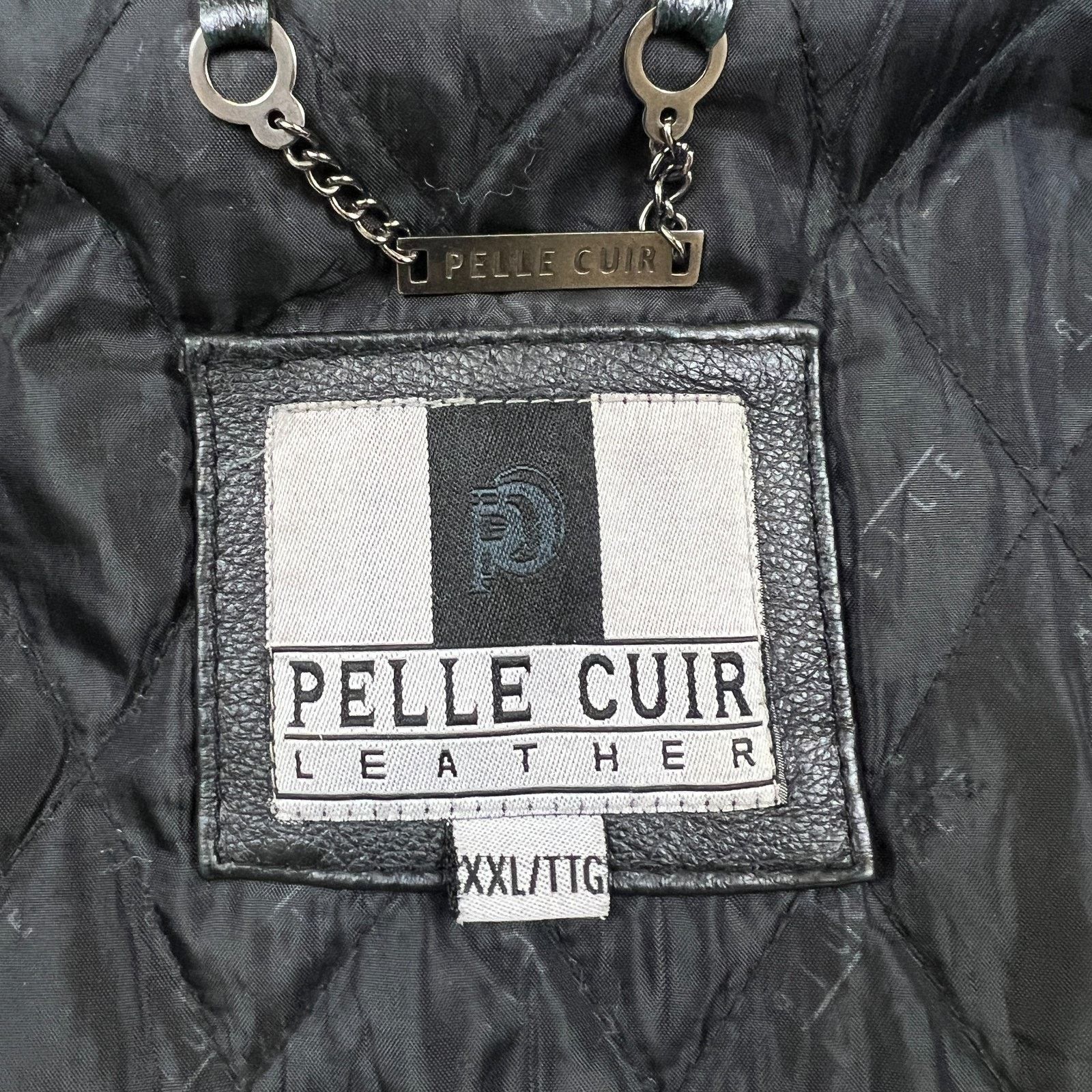 Vintage Vintage Pelle Cuir Leather Jacket 2XL Leather Quilted Lined Size US XXL / EU 58 / 5 - 10 Thumbnail