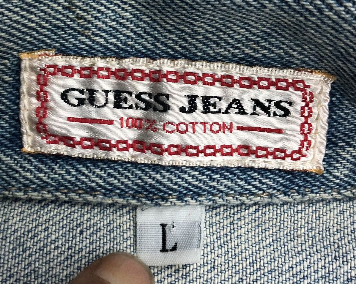 Guess Vintage Guess Jeans USA Denim Jacket - Size L - Made in USA Size US L / EU 52-54 / 3 - 15 Thumbnail