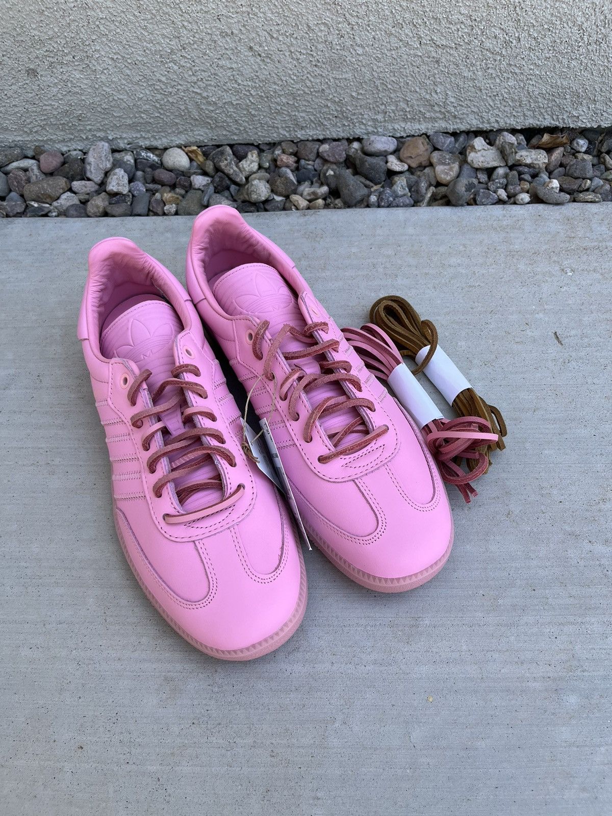Adidas × Pharrell Adidas HumanRace Samba ‘Pink’ Size US 10.5 / EU 43-44 - 9 Thumbnail