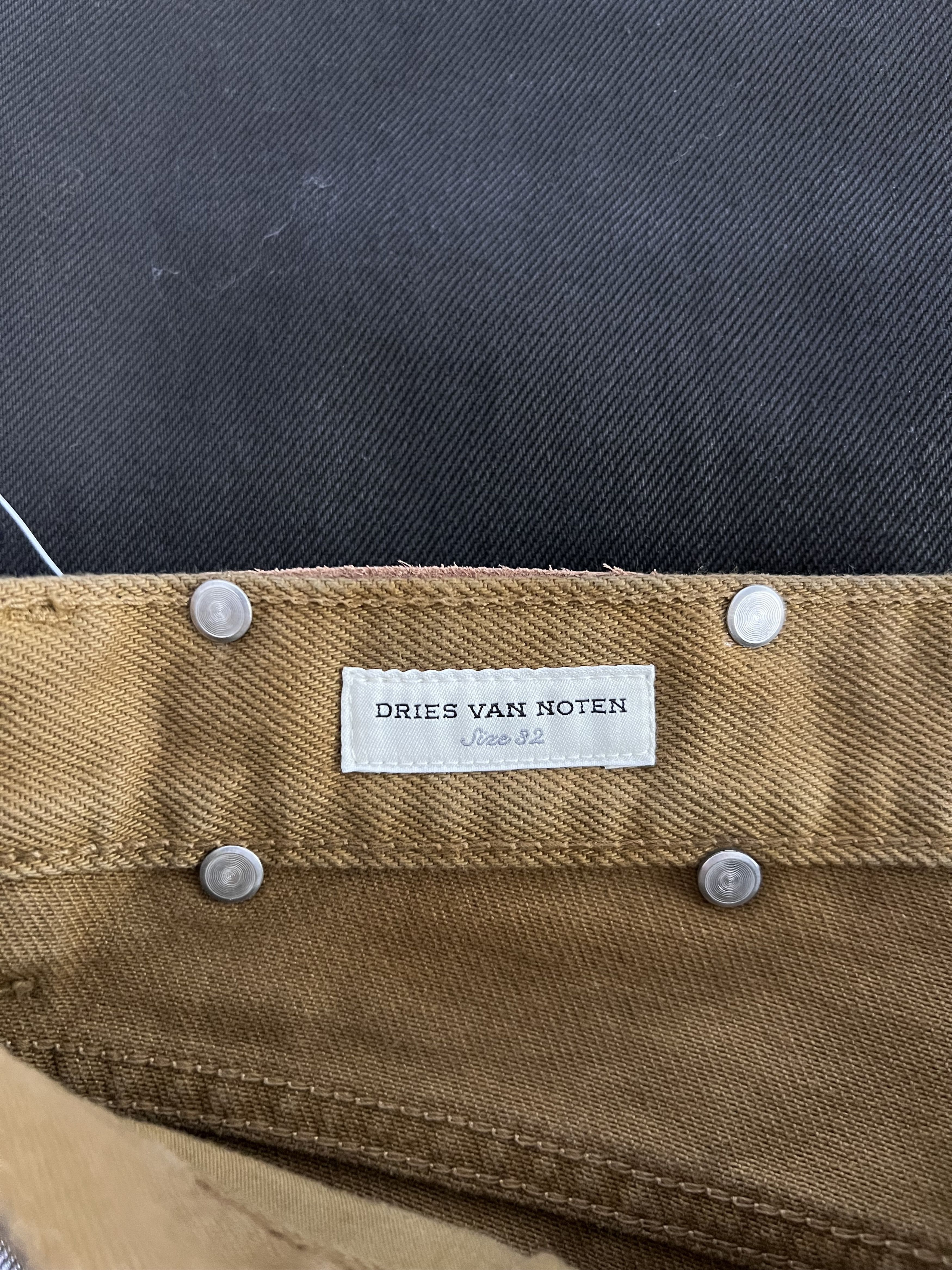 Dries Van Noten Dries Van Noten Panthero Straight Leg in Brown Size US 32 / EU 48 - 6 Thumbnail