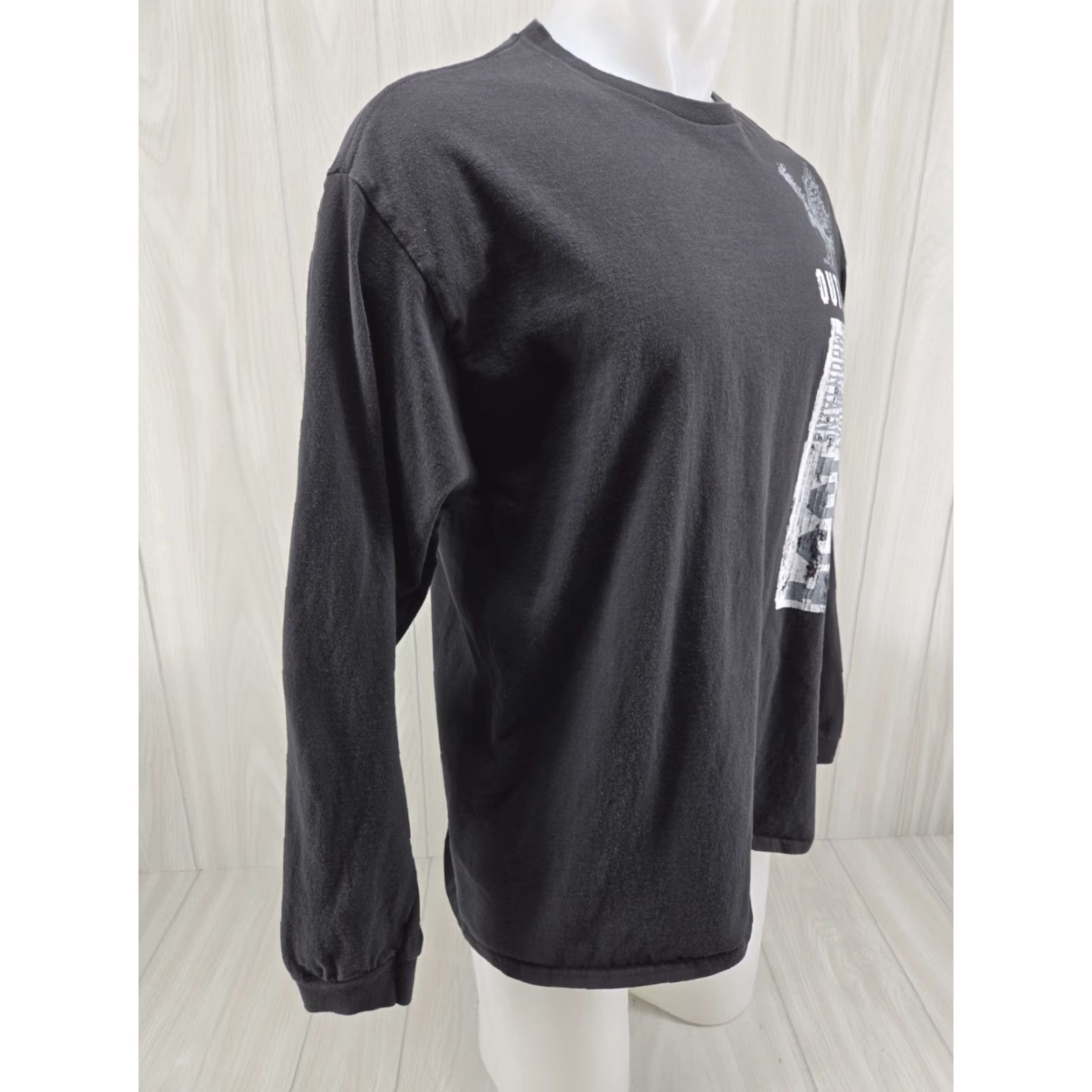 Vintage Tennessee Mens XL Black Long Sleeve Great Smoky Mountains Shirt Size US XL / EU 56 / 4 - 7 Thumbnail