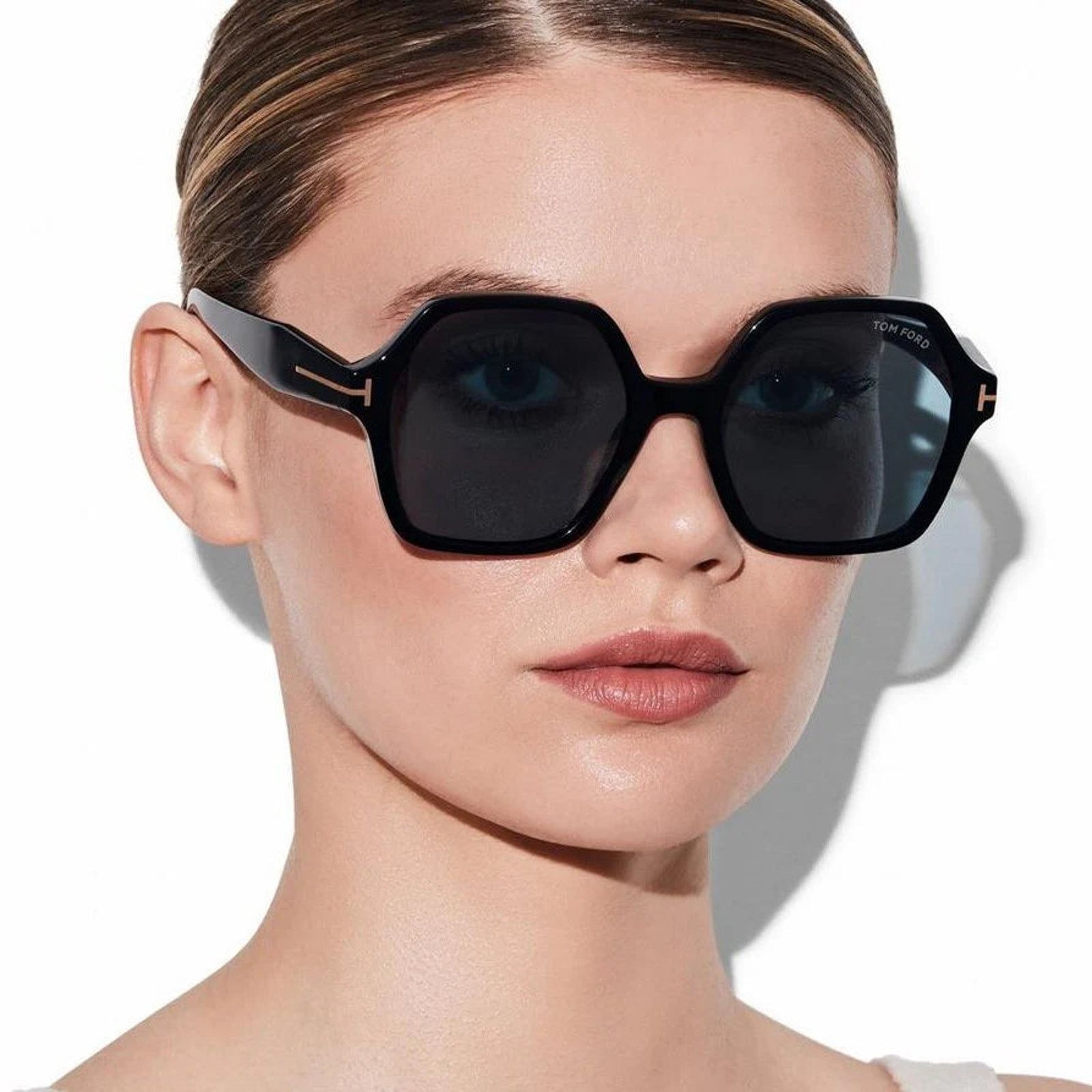 Tom Ford New, TOM FORD Romy Sunglasses TF1032-F 01A Authentic Size ONE SIZE - 3 Thumbnail