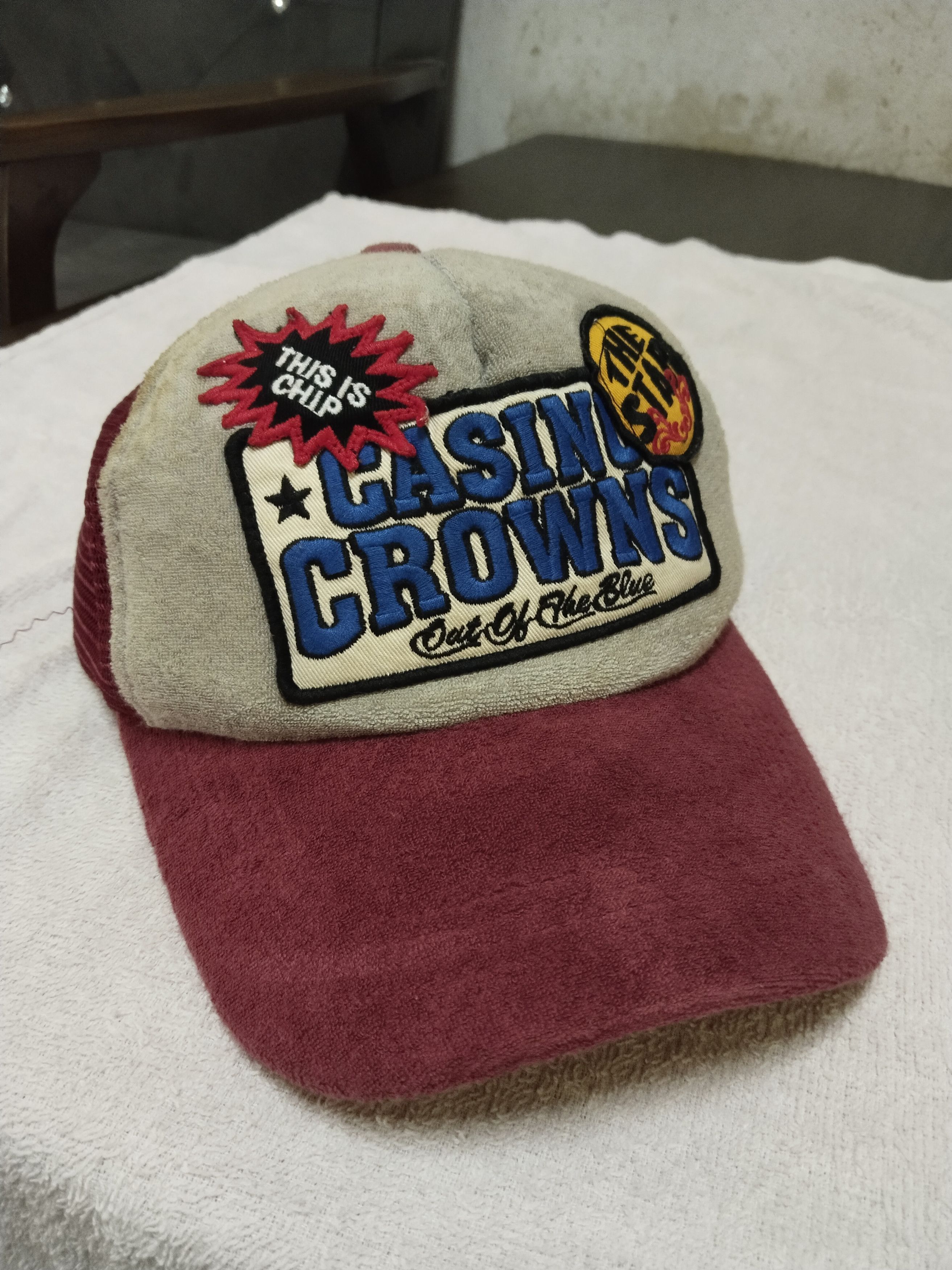 Japanese Brand CASINO CROWN PATCHES DESIGN JAPAN TRUCKER HAT Size ONE SIZE - 1 Thumbnail
