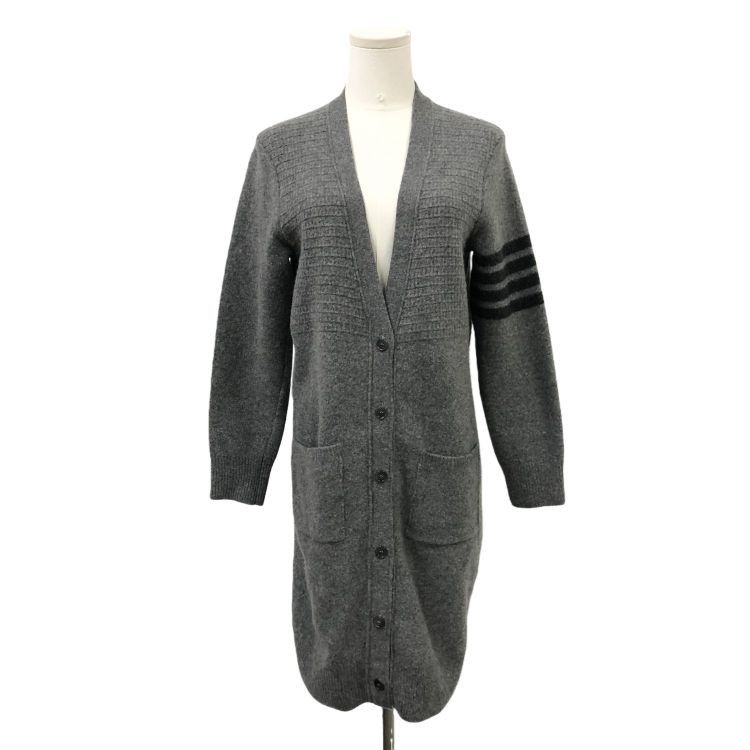Thom Browne Thom Browne 4-Bar Stripe Cardigan Size 40 Size S / US 4 / IT 40 - 1 Thumbnail