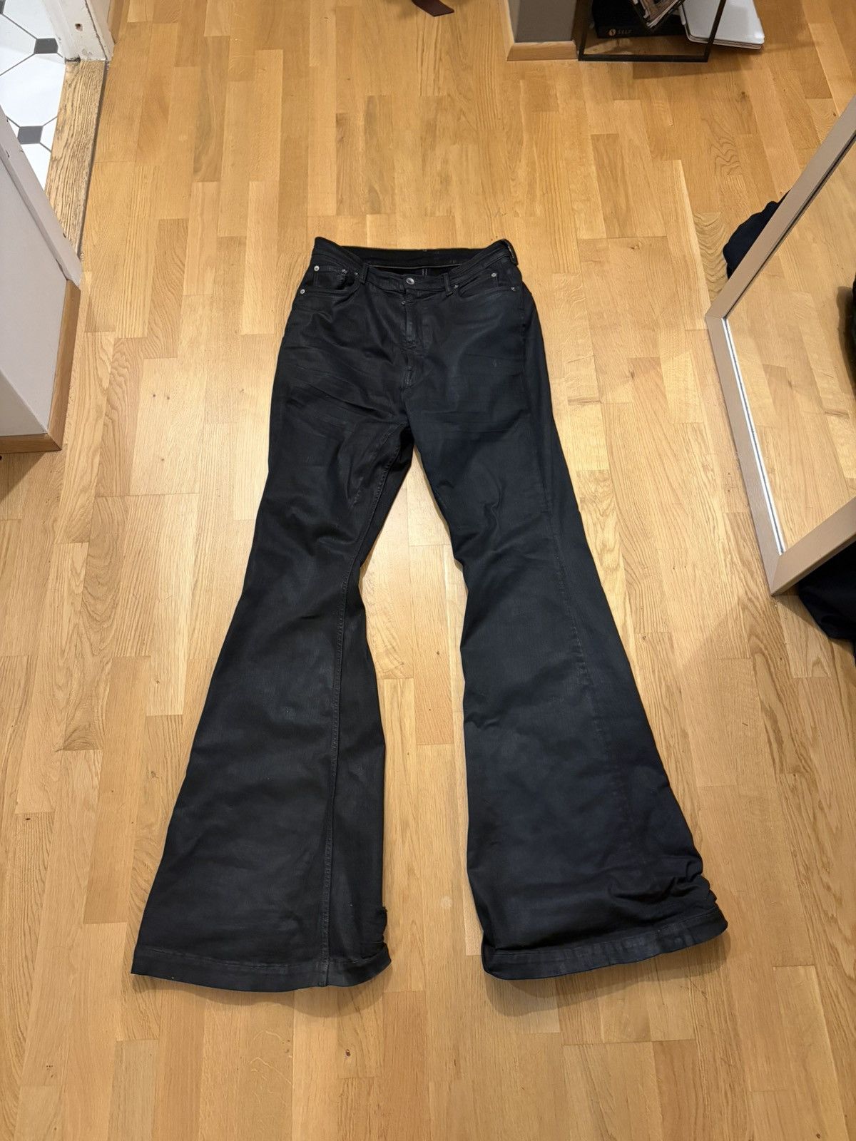 Rick Owens Drkshdw Rick Owens DRKSHDW Bolan Bootcut Jeans Size US 34 / EU 50 - 1 Thumbnail
