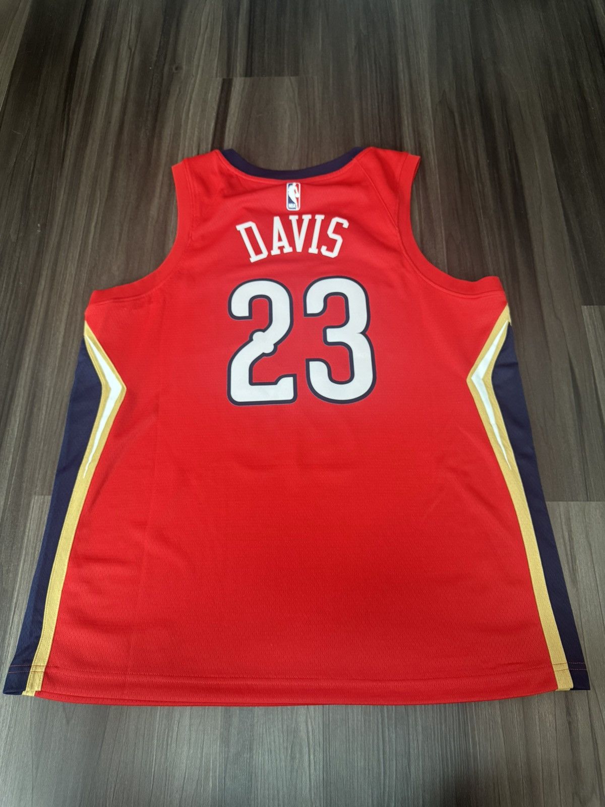 Nike New Orleans Pelicans Anthony Davis #23 Red Swingman Jersey Size US XL / EU 56 / 4 - 8 Thumbnail