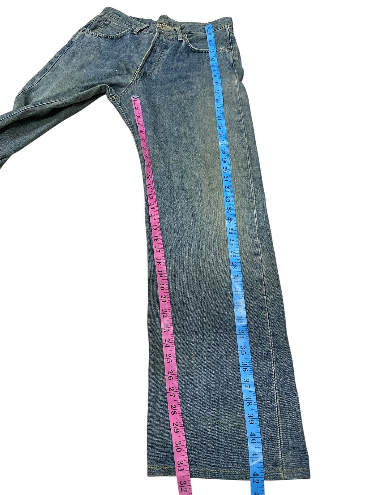 Kapital Vintage Edwin 505X Light Washed Selvedge Denim. Size US 32 / EU 48 - 12 Thumbnail