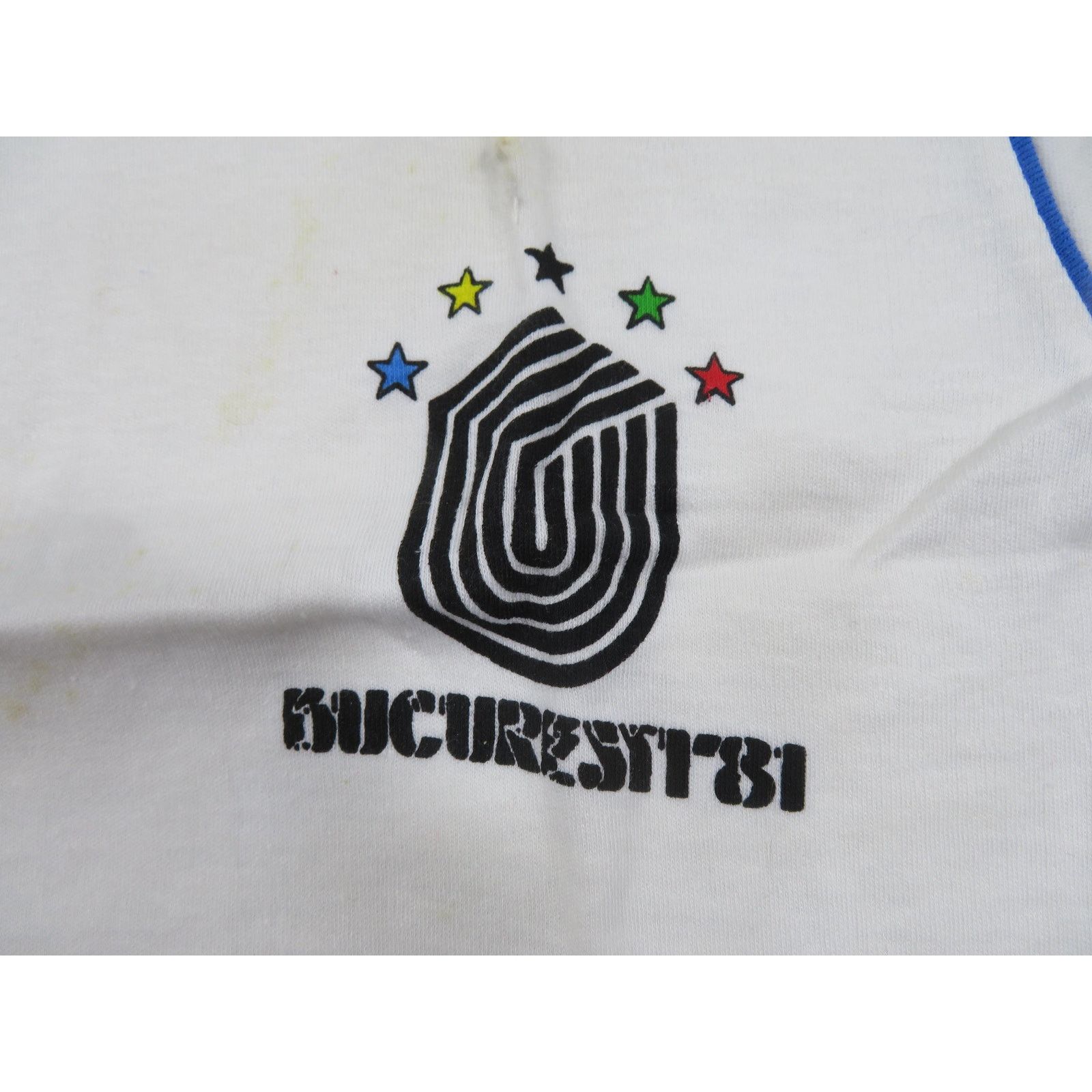 Other Bucuresti 1981 T-Shirt, Summer Universiade Sporting Games S Size US S / EU 44-46 / 1 - 2 Thumbnail