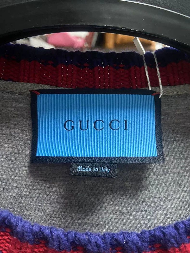 Gucci GucciClassic double G big gem print space cotton round-neck Size US L / EU 52-54 / 3 - 3 Thumbnail