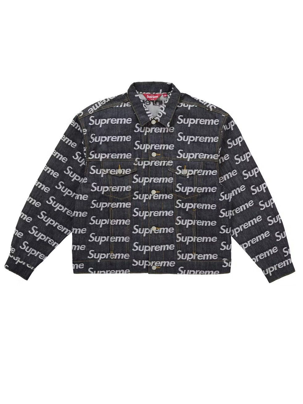 ジャケット・アウター Supreme Houndstooth Logos Snap Jacket XL Fall/Winter 2020 Preview – Supreme