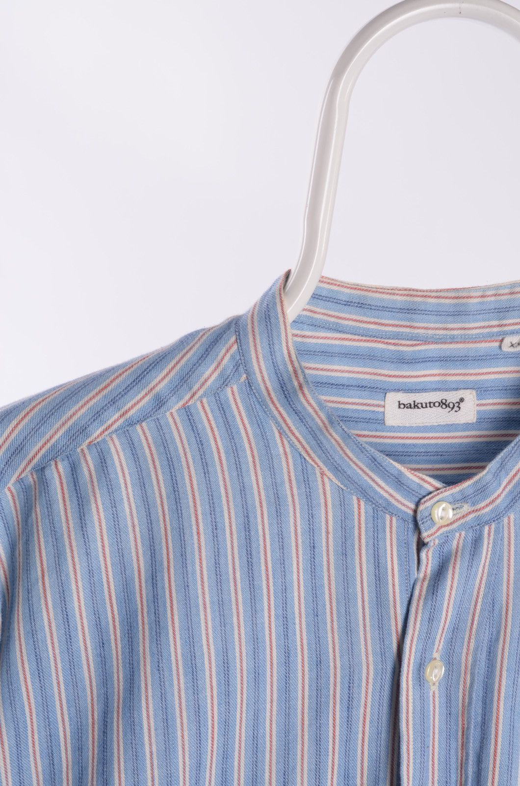 Other Bakuto893 stripe shirt long sleeve Italy Size US XXL / EU 58 / 5 - 2 Thumbnail