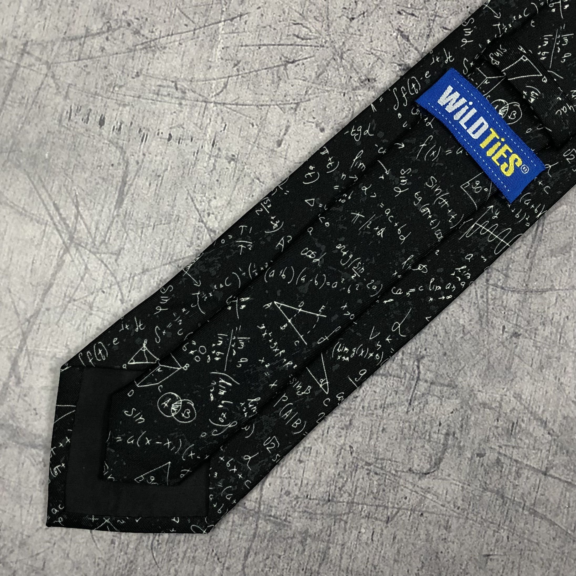 Arts & Science Wild Mathematics Sinus Cosinus Geometry Tangents Tie Size ONE SIZE - 2 Thumbnail