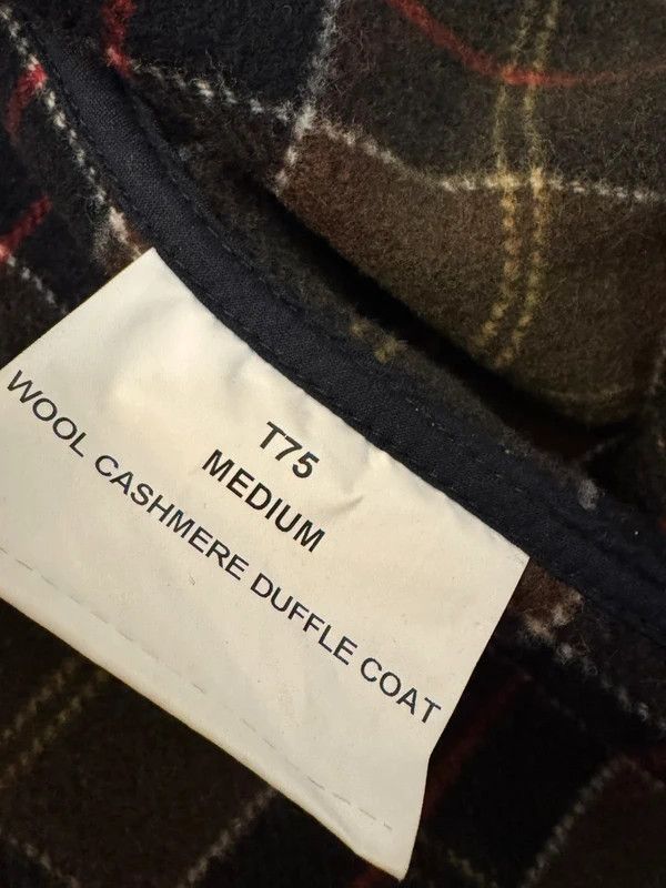 Barbour Barbour Wool Cashmere Duffle Coat size M Navy Black Size US M / EU 48-50 / 2 - 11 Thumbnail