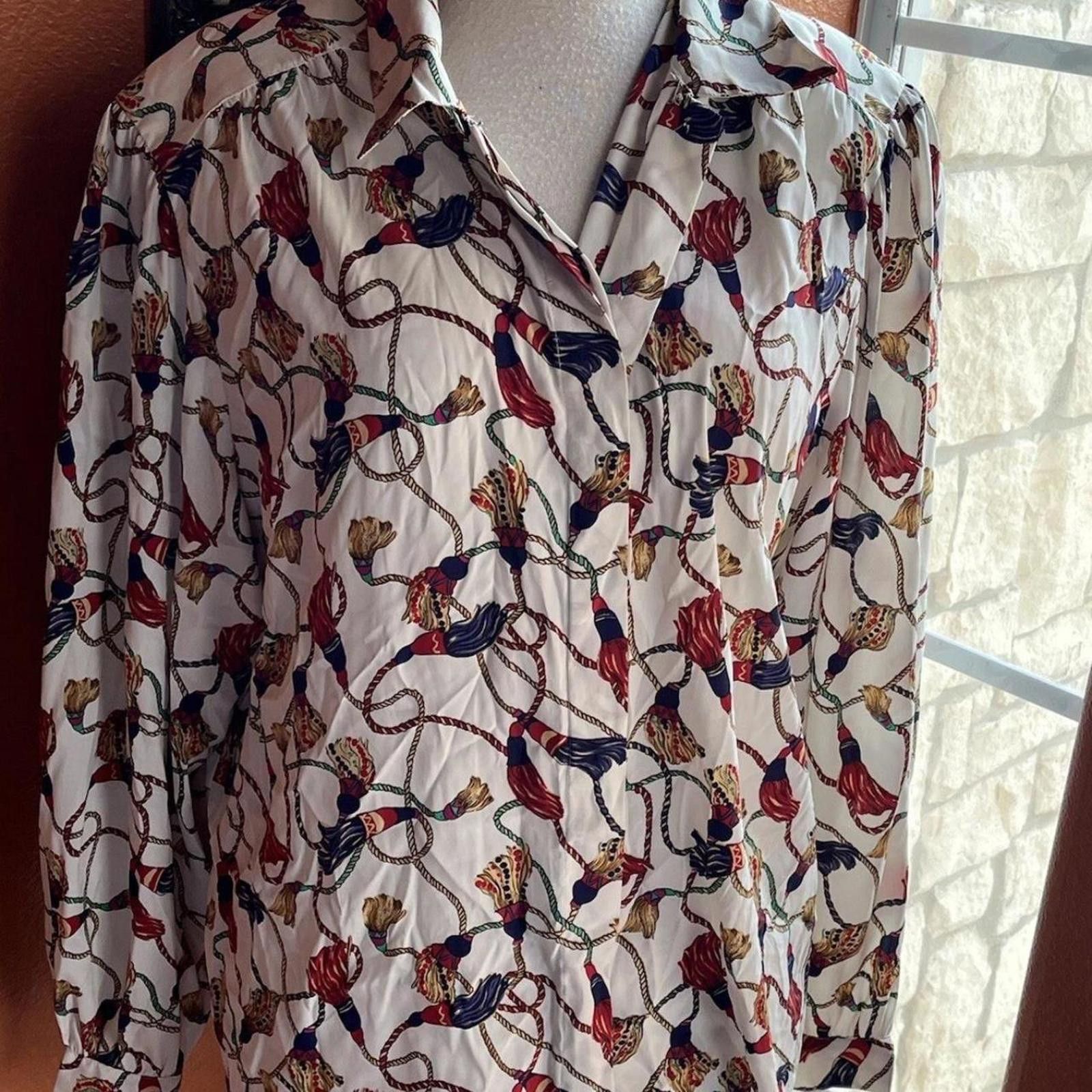 Other vintage blouse m #80sfashion Size L / US 10 / IT 46 - 2 Thumbnail