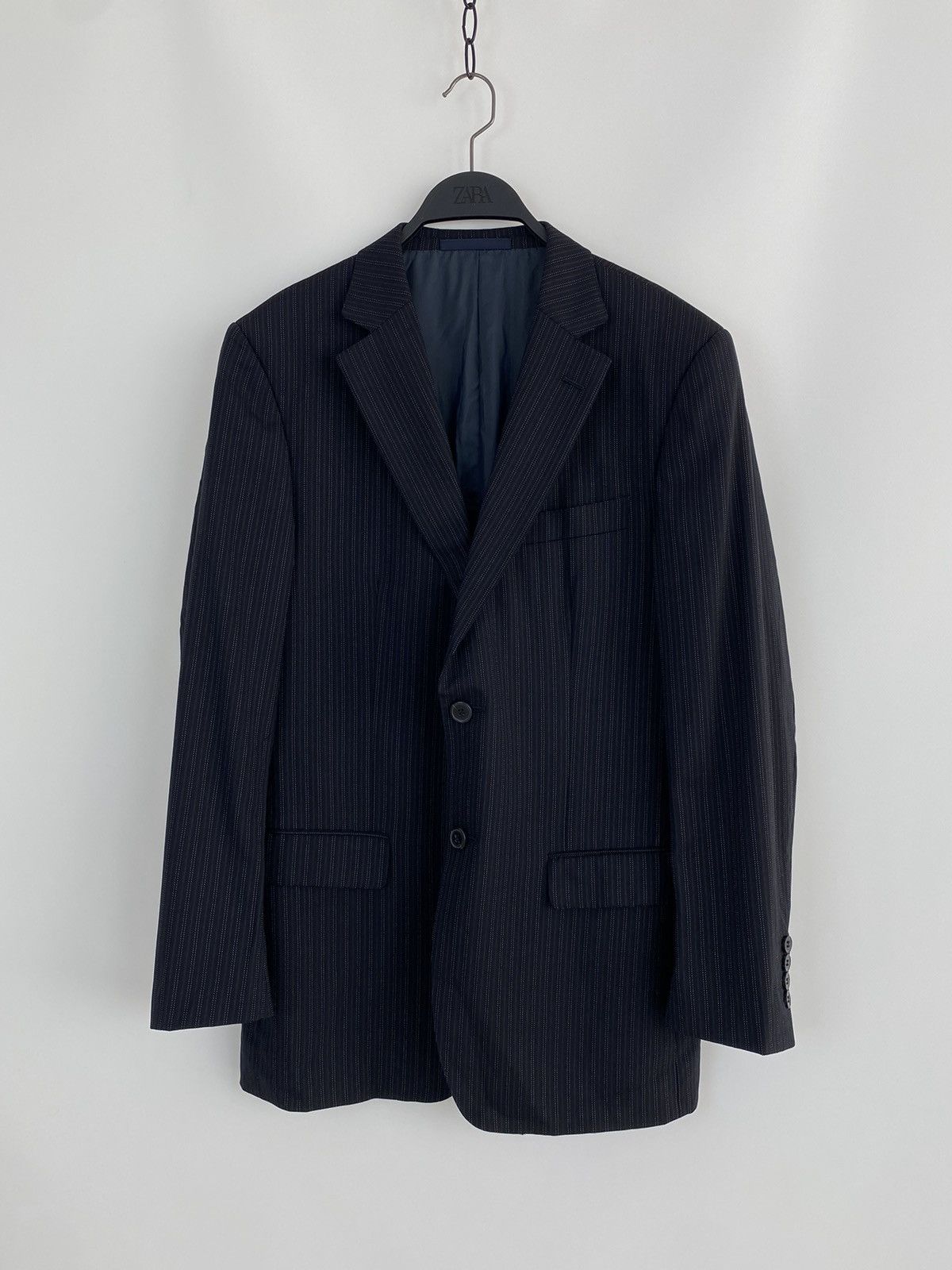 Z Zegna Z Zegna Striped Blazer Jacket Size 48R - 2 Thumbnail