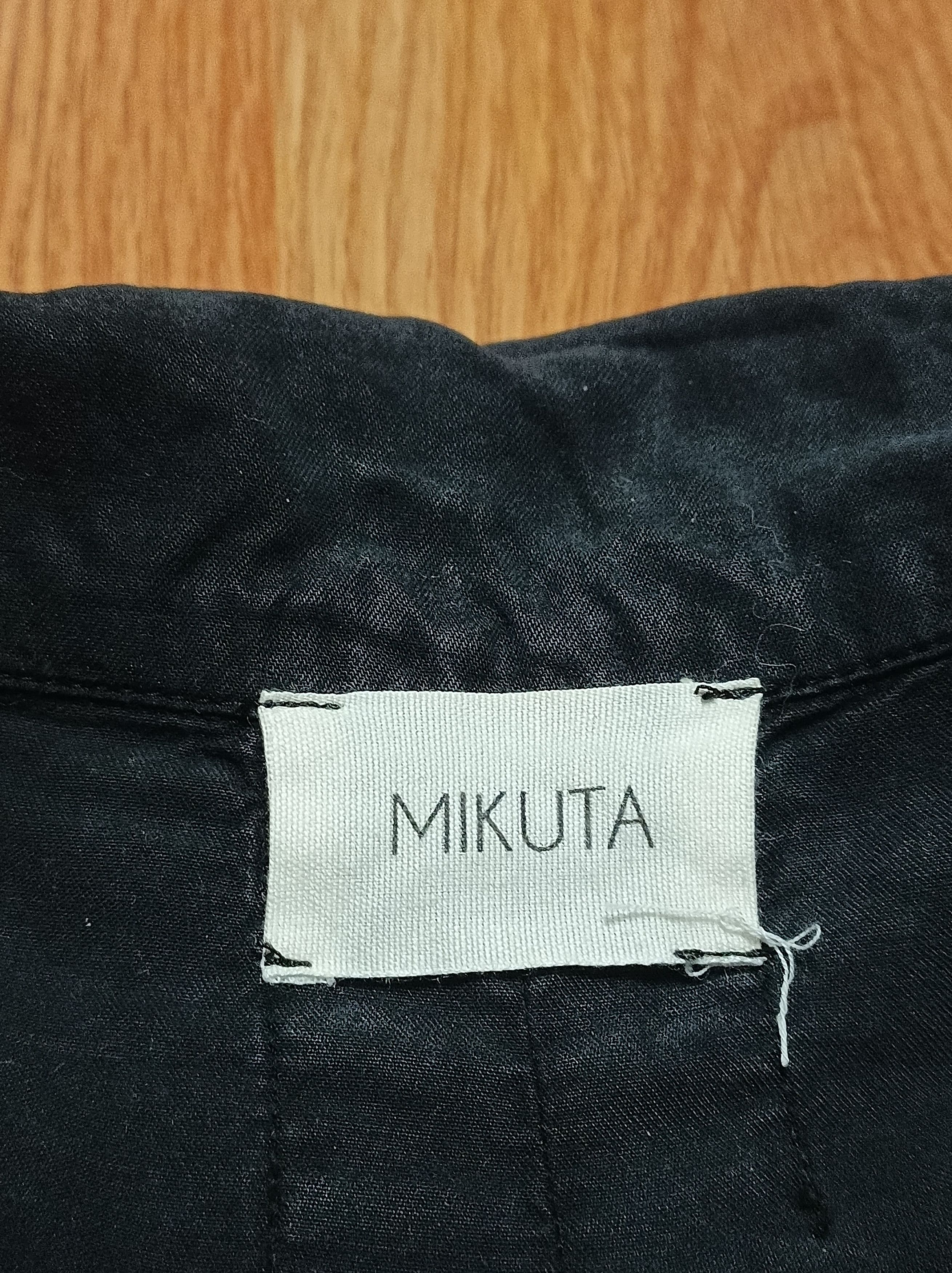 Designer MIKUTA The Dark CO-ORD Lyocell Shirt Blouse Size M Size M / US 6-8 / IT 42-44 - 11 Thumbnail