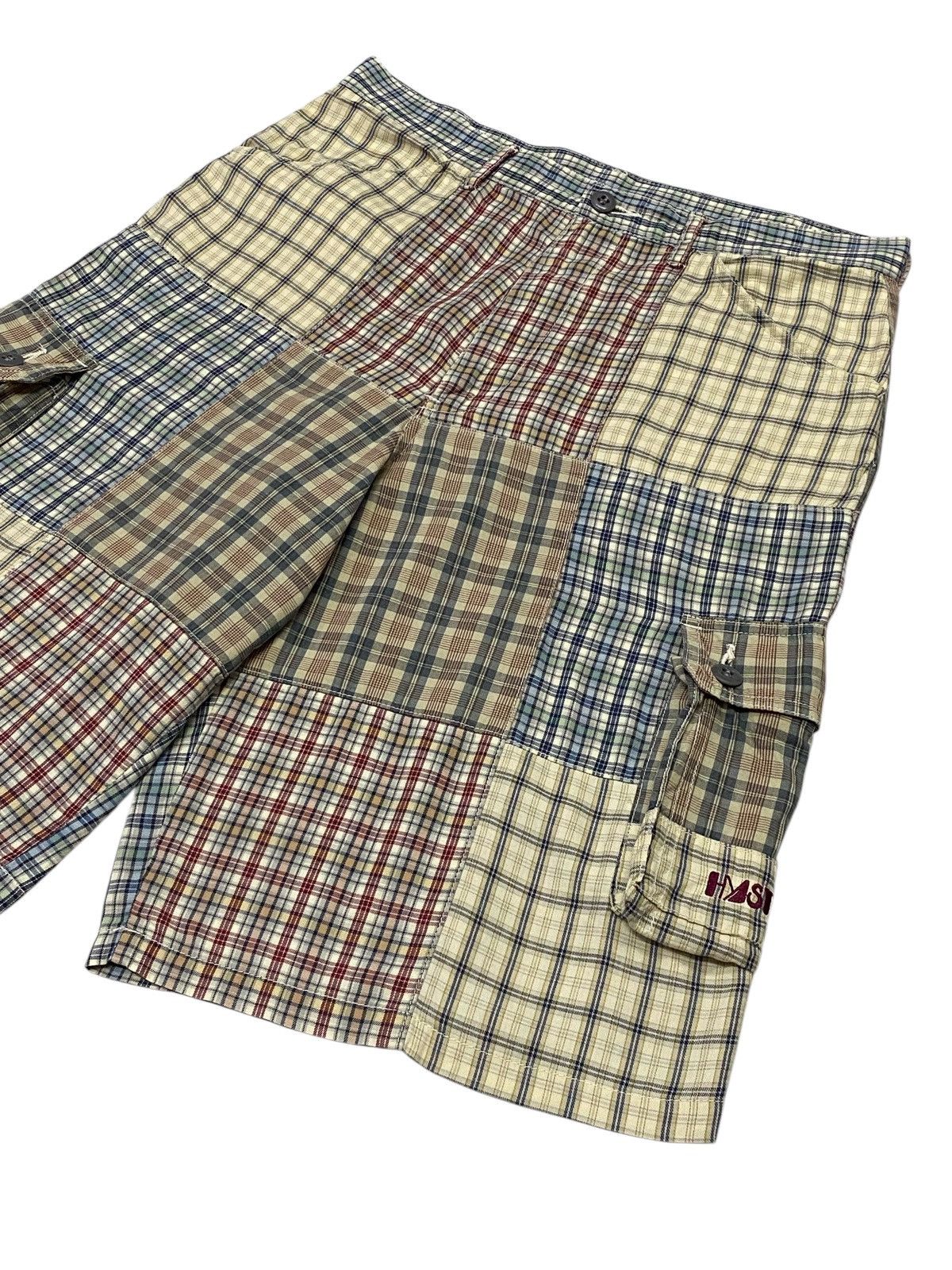 Hysteric Glamour Vintage Hysteric Glamour Patchwork Cargo Shorts Pants Size US 32 / EU 48 - 16 Thumbnail