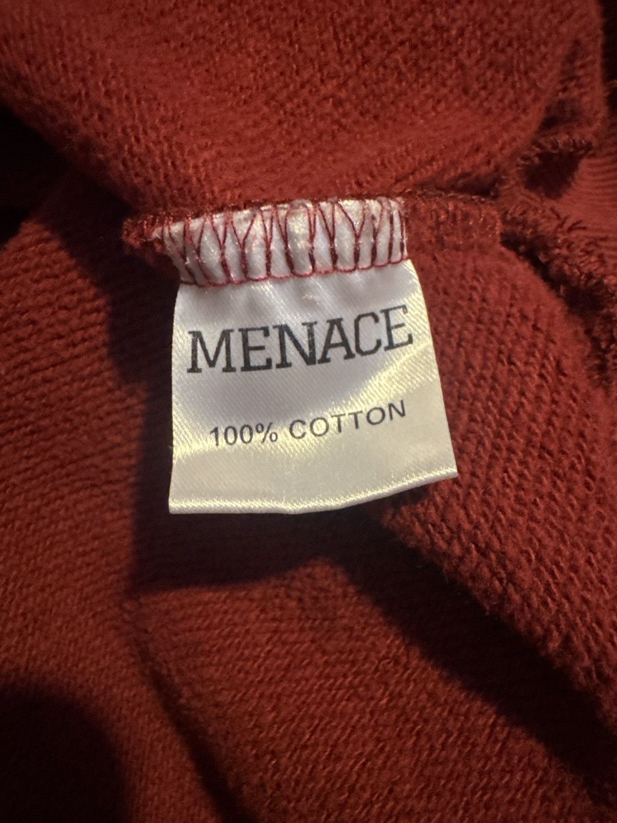 Menace Maroon Bandana Beverly Hills Gun Club Hoodie Size US M / EU 48-50 / 2 - 4 Thumbnail