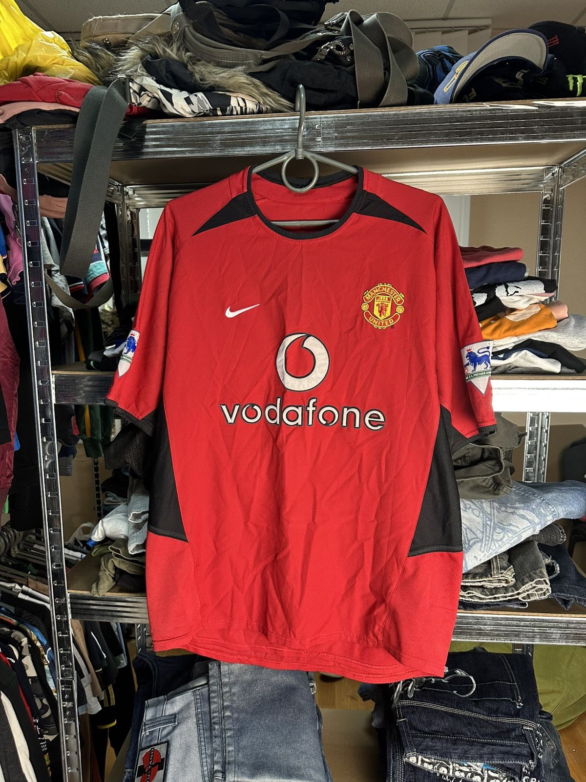 Nike 2004 06 Manchester United 16 Roy Keane Jersey S Size US S / EU 44-46 / 1 - 1 Thumbnail