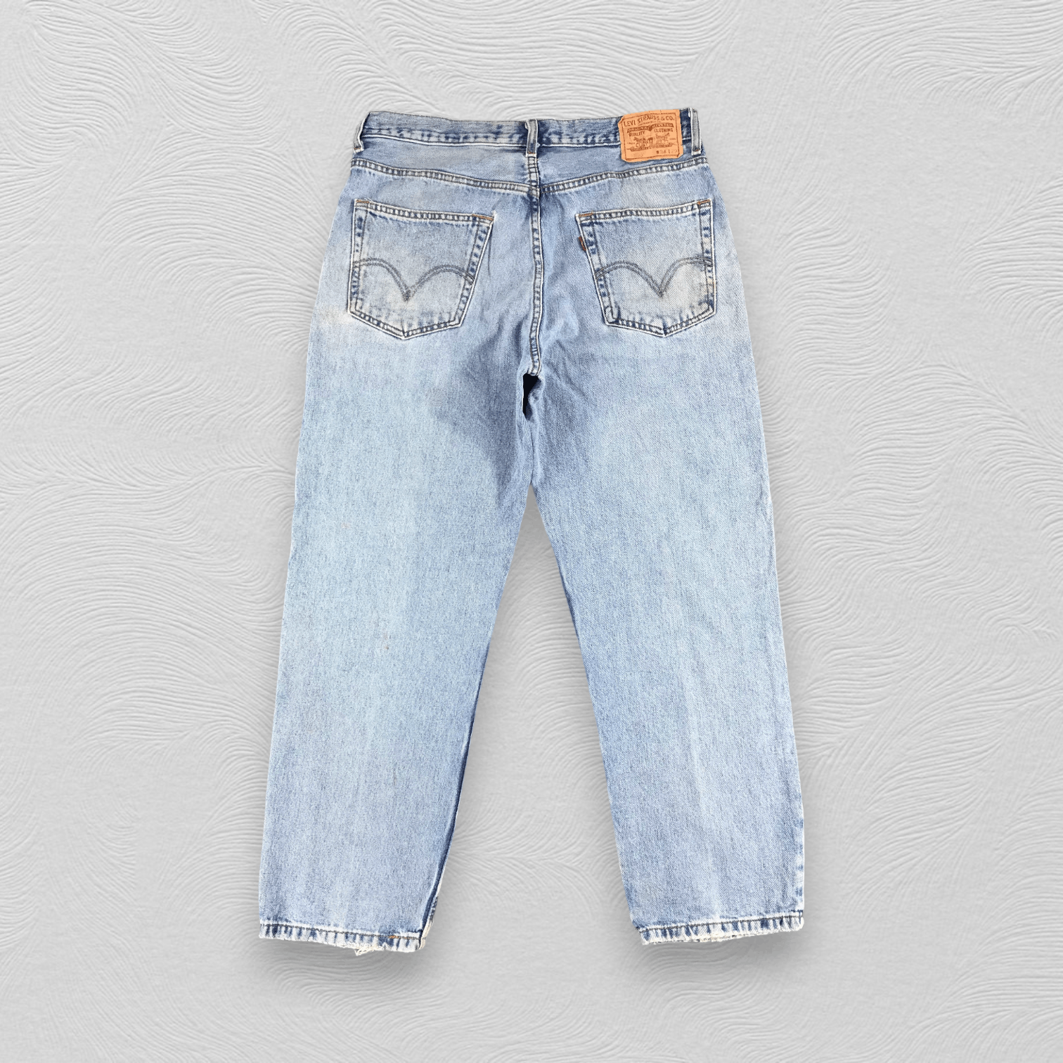 Levi's Vintage Levis 550 Jeans Medium Wash Denim KJ218 Size US 34 / EU 50 - 2 Thumbnail