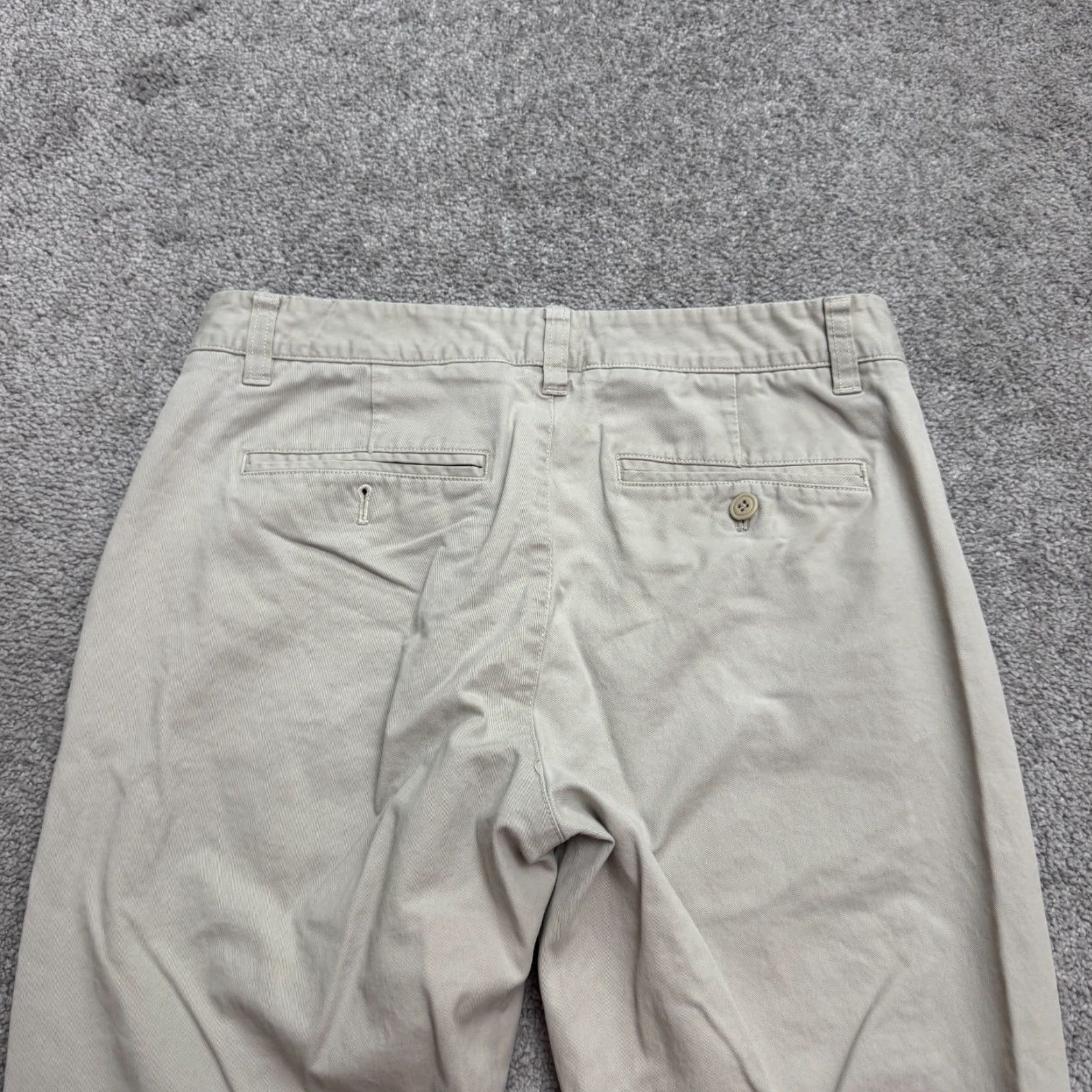 Bonobos Bonobos Chino Pants Mens 30x30 Beige Cotton Straight Leg Casual Size US 30 / EU 46 - 4 Thumbnail