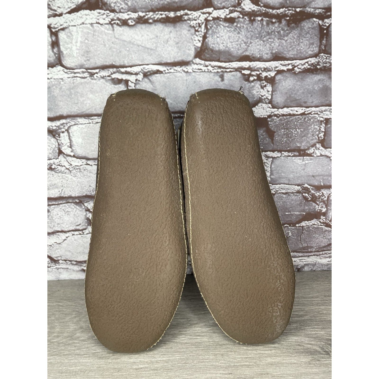 L.L. Bean L.L. Bean Pebble Brown Leather Moccasin Slip On Loafers Shoe Size US 10 / EU 43 - 21 Thumbnail
