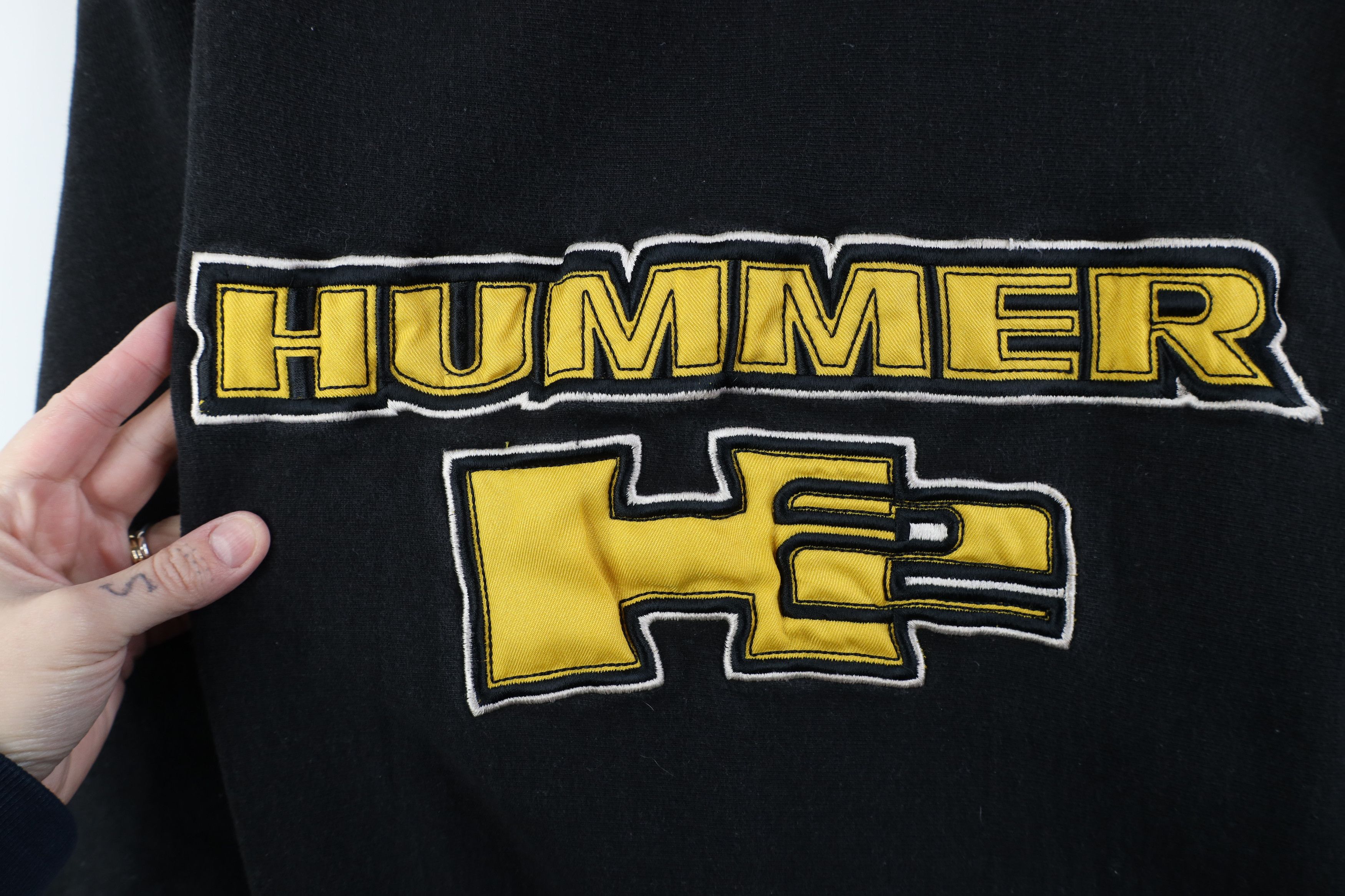 Vintage Vintage Y2K Heavy Hummer H2 Reverse Weave Sweatshirt Size US XL / EU 56 / 4 - 4 Thumbnail