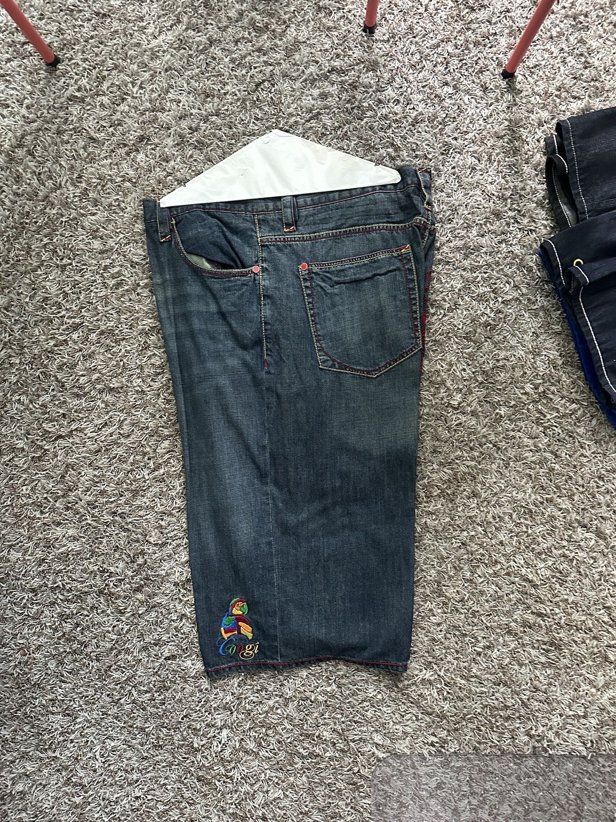 Coogi COOGI denim jean shorts + embroidered parrot Size US 36 / EU 52 - 4 Thumbnail