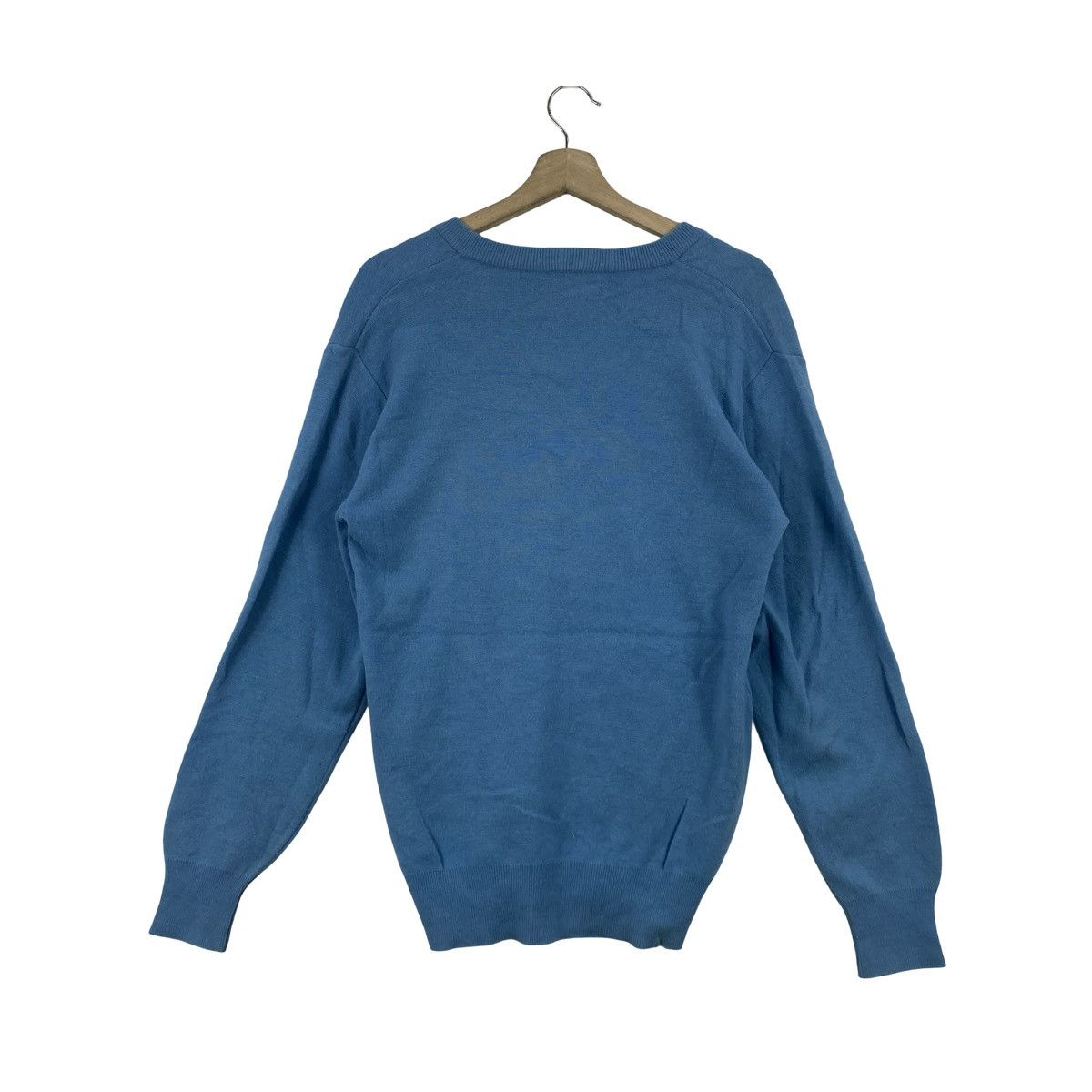 Lacoste Vintage CHEMISE LACOSTE V-Neck Knit Sweater Pullover Jumper Size US M / EU 48-50 / 2 - 7 Thumbnail