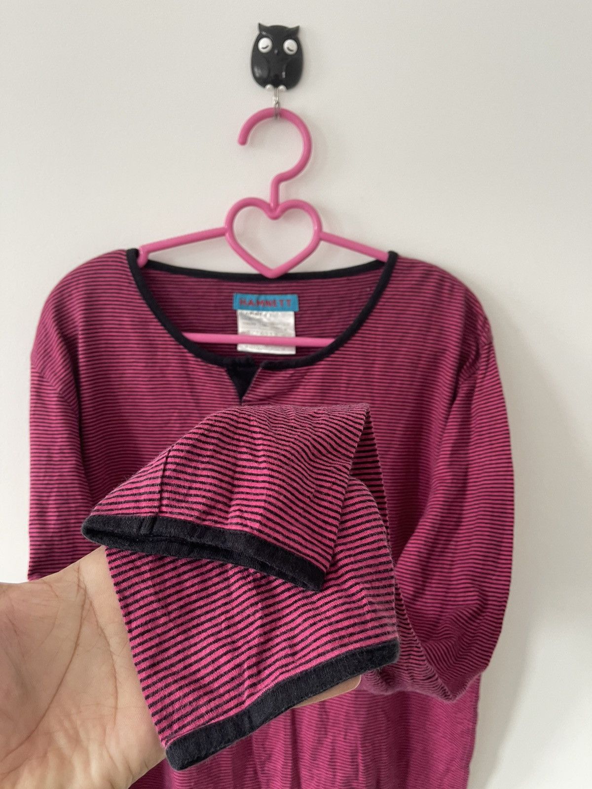 Katharine Hamnett London Rare Vintage HAMNETT Striped Designer Size US M / EU 48-50 / 2 - 2 Thumbnail