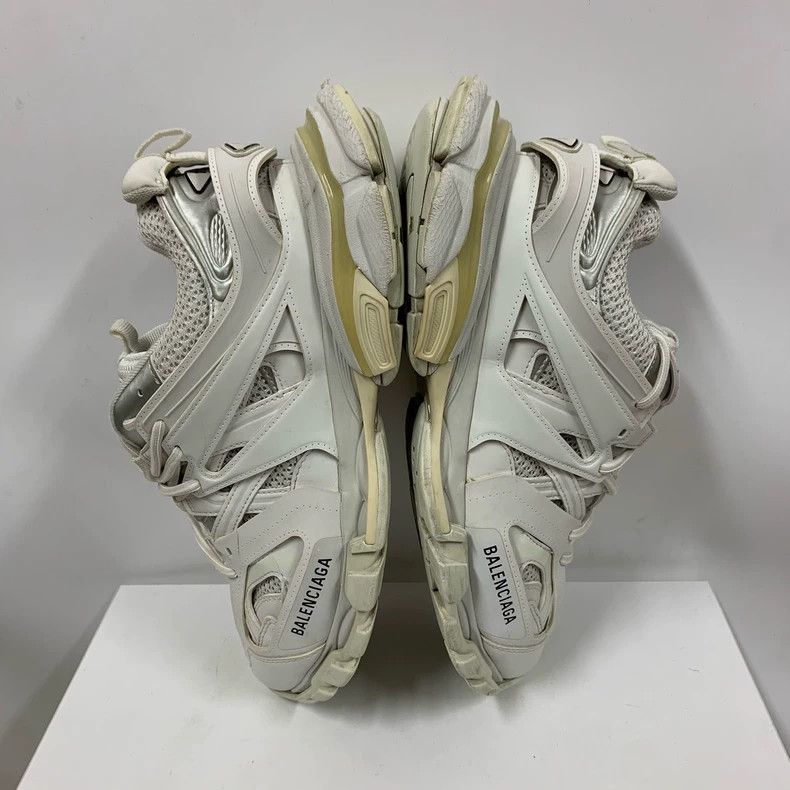 Balenciaga Balenciaga Track pure white Daddy shoes Size US 9 / EU 42 - 4 Thumbnail