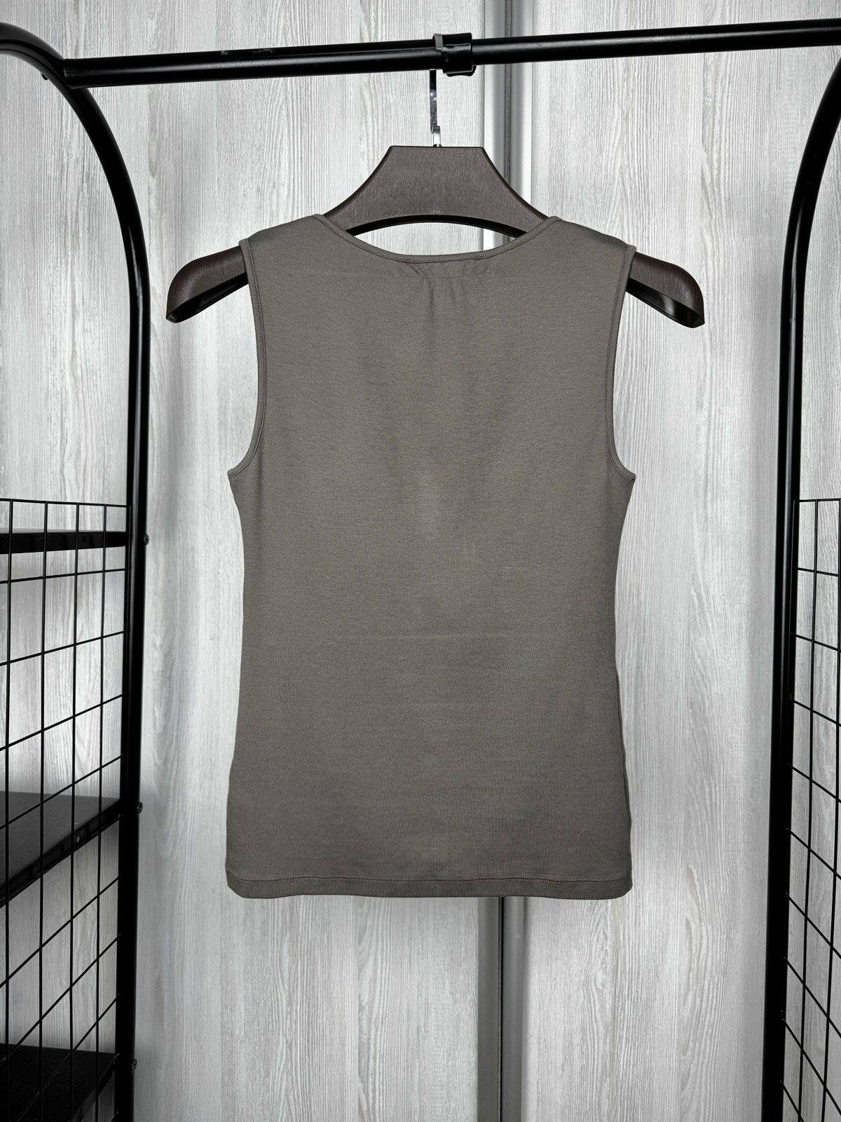 Fabiana Filippi Fabiana Fillipi grey cotton silk tank top size S Size S / US 4 / IT 40 - 7 Thumbnail