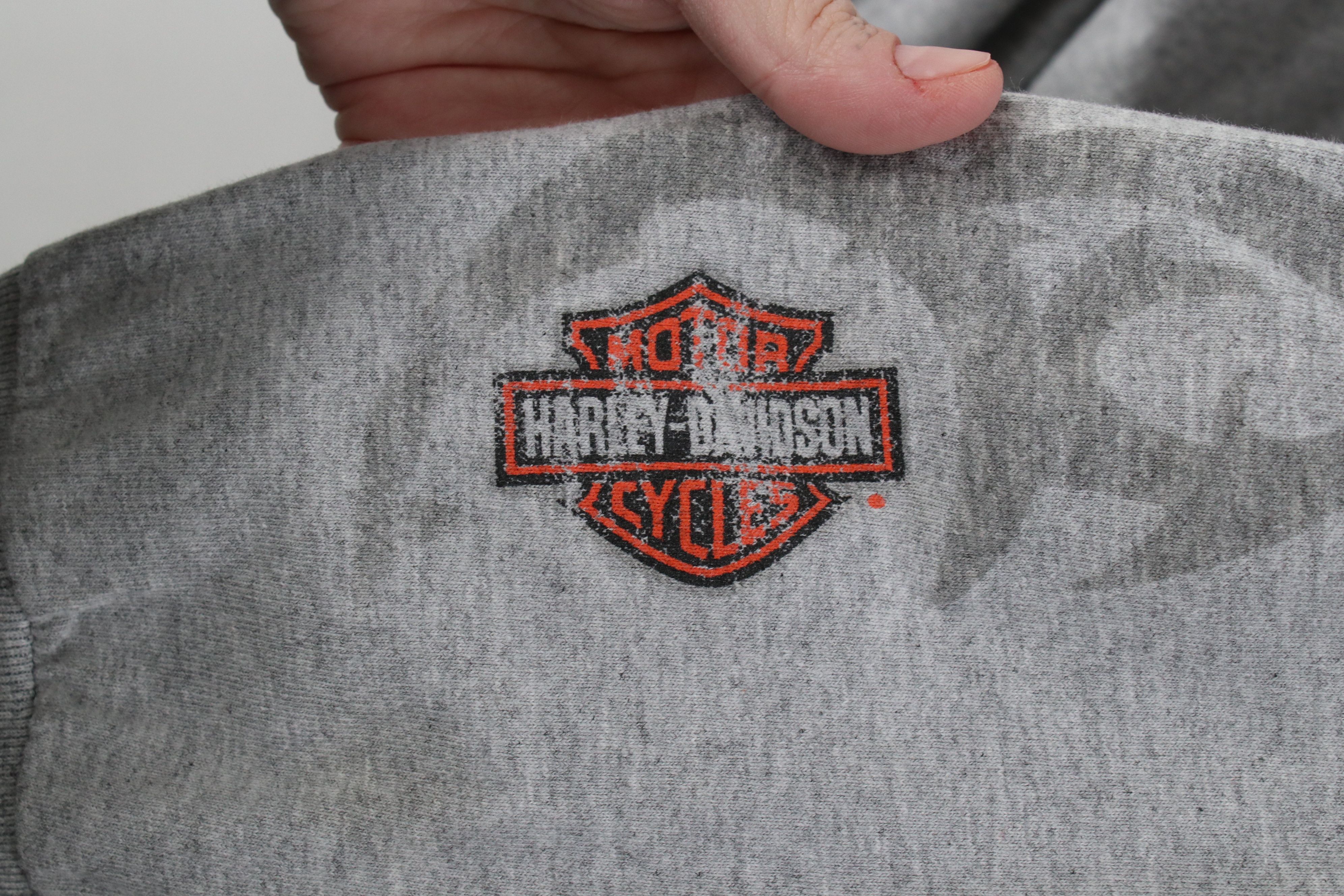 Harley Davidson Vintage Y2K 2005 Harley Davidson Long Sleeve T-Shirt Gray Size US L / EU 52-54 / 3 - 6 Thumbnail