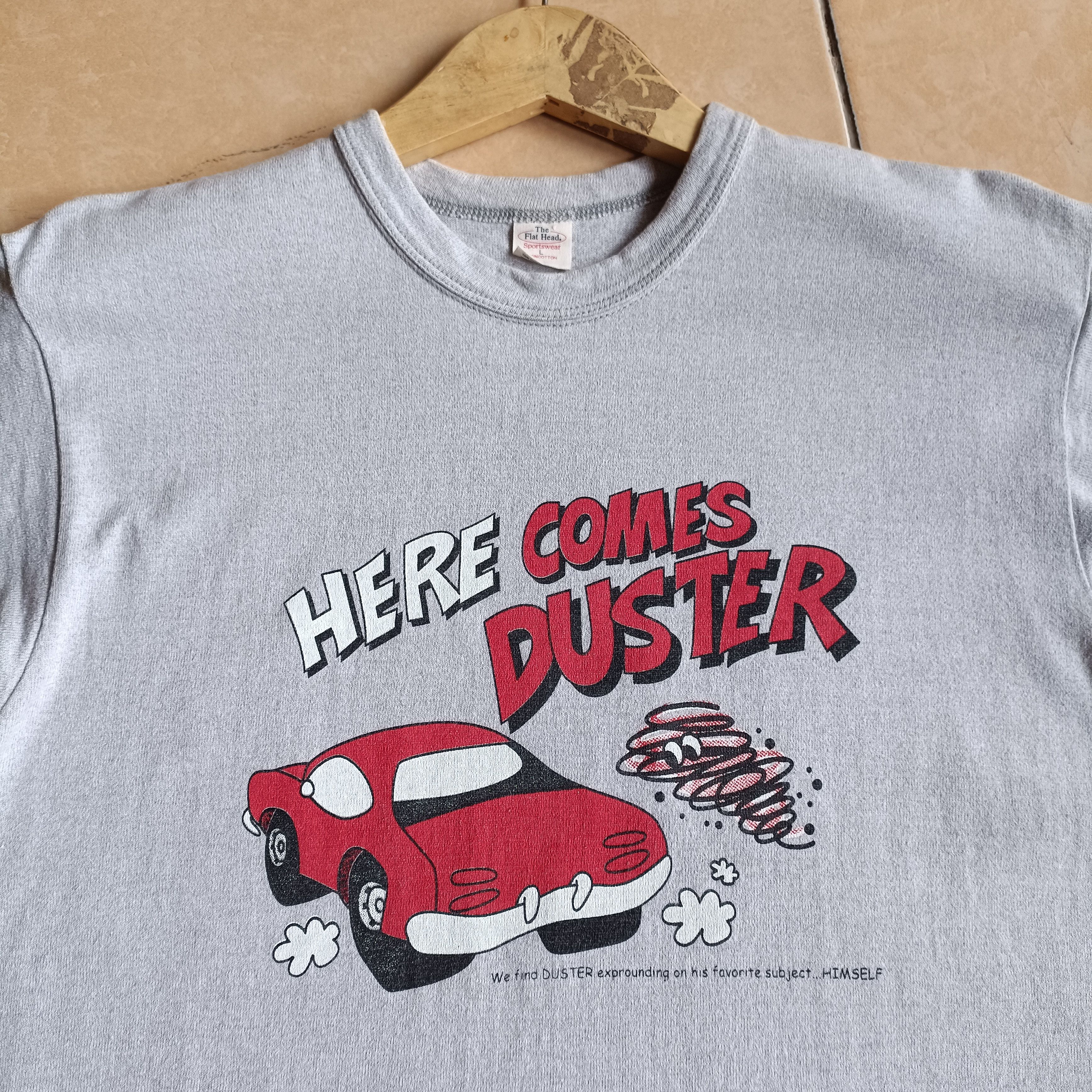 The Flat Head Vintage The Flat Head Sportwear "here comes duster" Size US M / EU 48-50 / 2 - 2 Thumbnail
