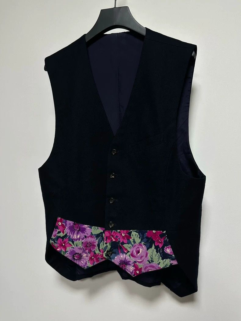 Comme des Garcons Comme Des Garcons Flower cutting vest Size US M / EU 48-50 / 2 - 2 Thumbnail