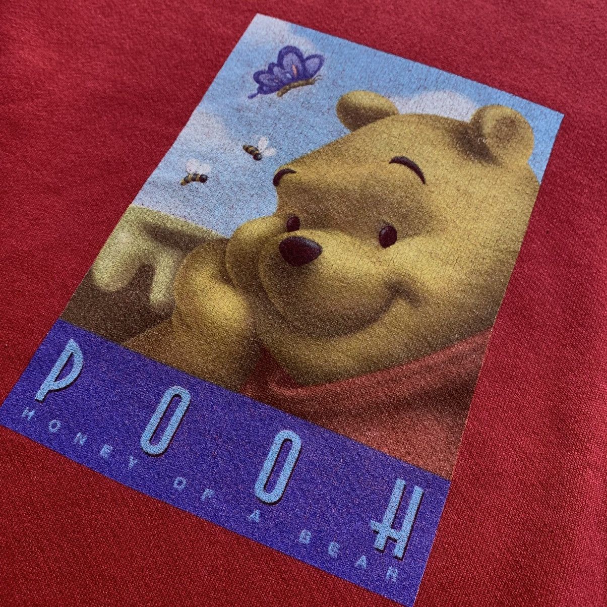 Vintage Vtg Disney Winnie The Pooh Sweetshirt Size US M / EU 48-50 / 2 - 4 Thumbnail