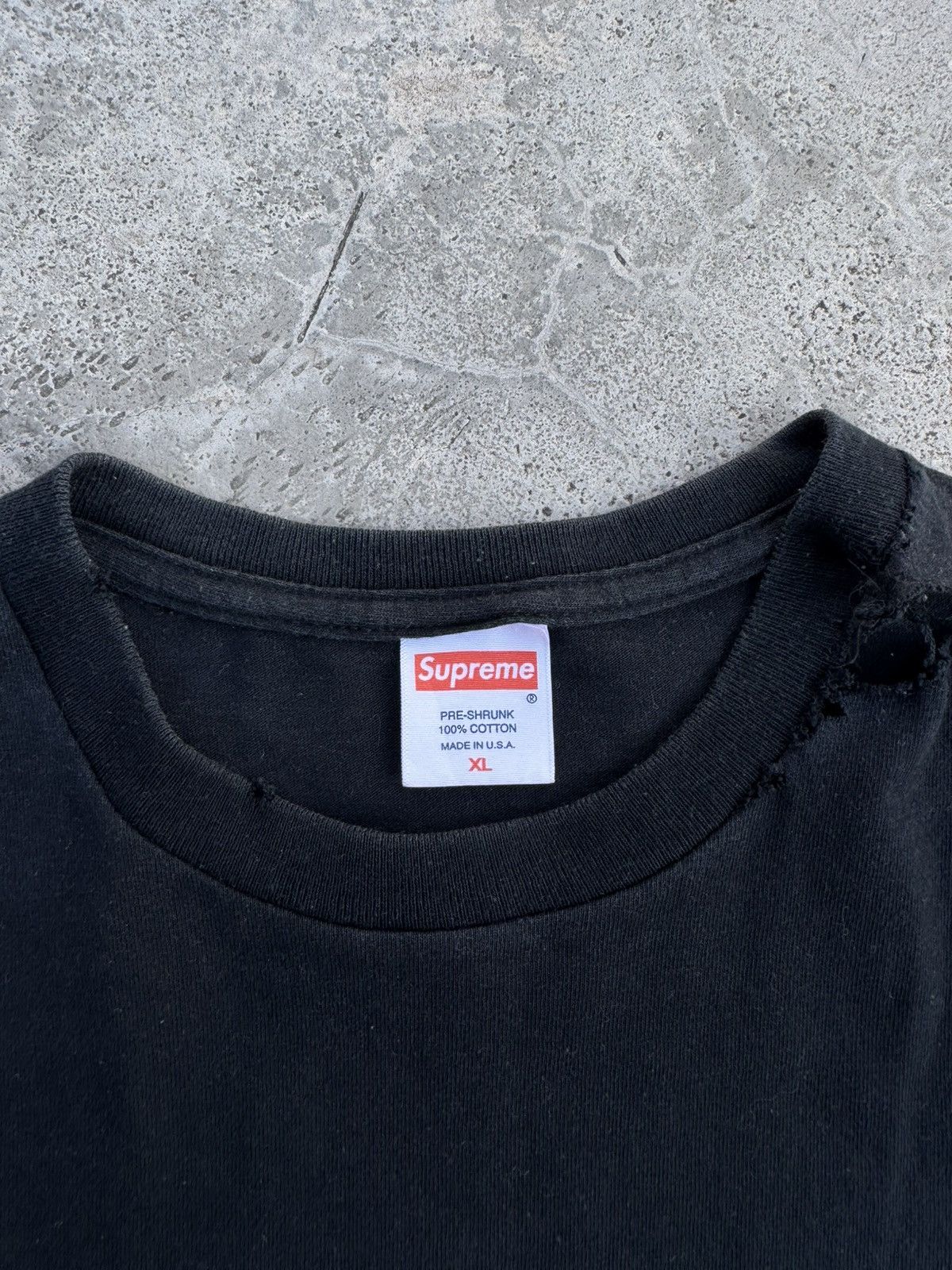 Supreme RARE 2008 Supreme JA Graffiti Tee Distressed Size US XL / EU 56 / 4 - 3 Thumbnail