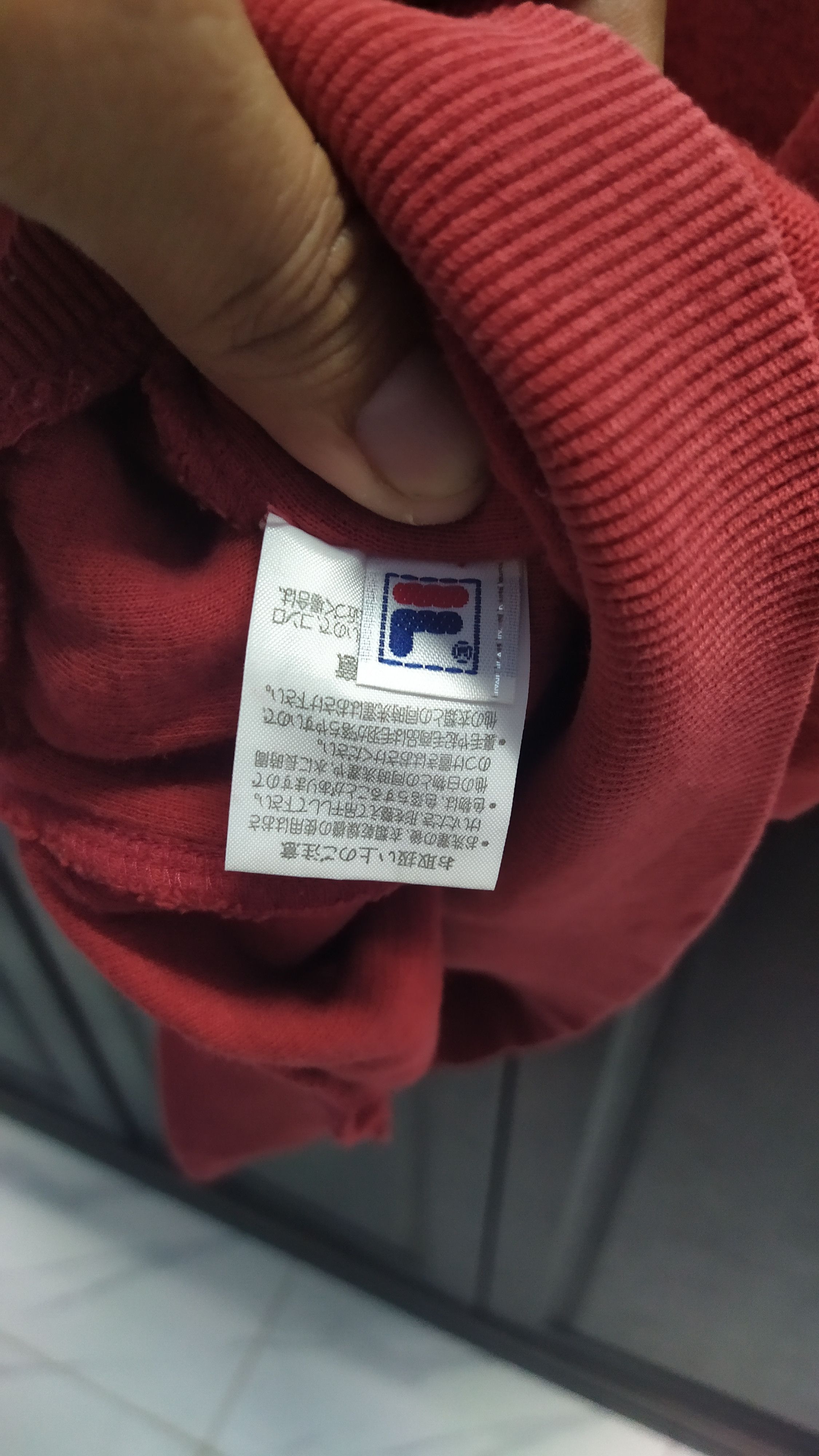 Fila Fila Sweatshirt Vintage Style Red Devil Size US M / EU 48-50 / 2 - 5 Thumbnail
