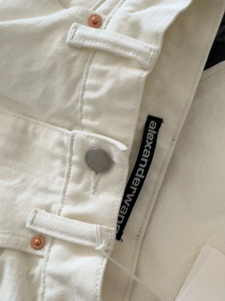 Alexander Wang Alexander Wang White Denim Jeans- Size 25" / US 0 / IT 36 - 6 Thumbnail