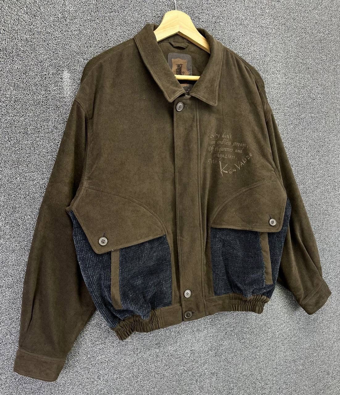 Japanese Brand Vintage Ken Valido Japanese Bomber Style Jacket Size US M / EU 48-50 / 2 - 2 Thumbnail
